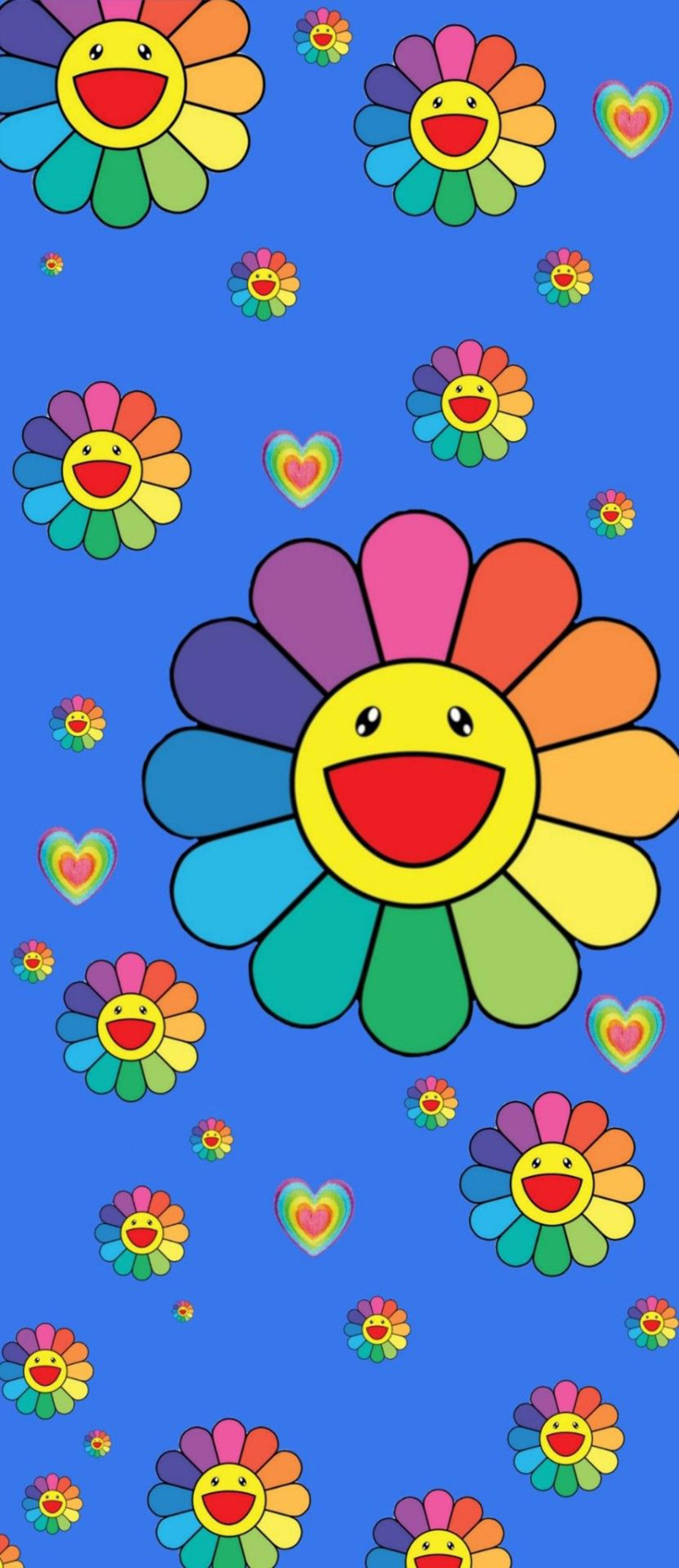 Floare Zâmbărească Estetică Indie Fundal