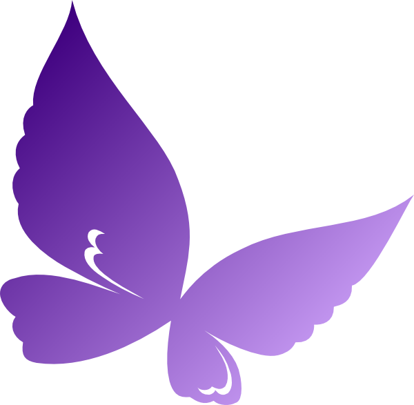 Fluture stilizat violet, grafică Fundal