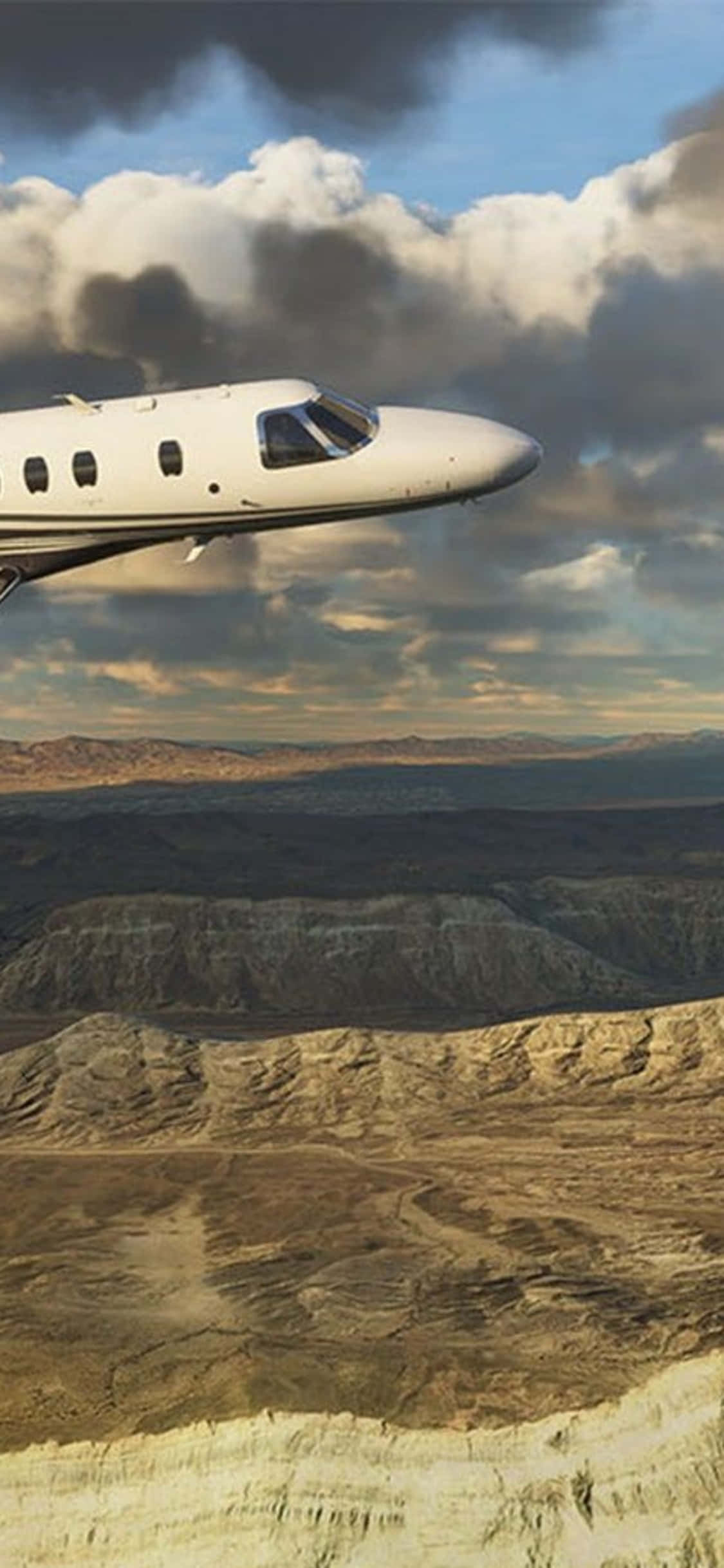 Fly high with Microsoft Flight Simulator on the iPhone XS! Fundal
