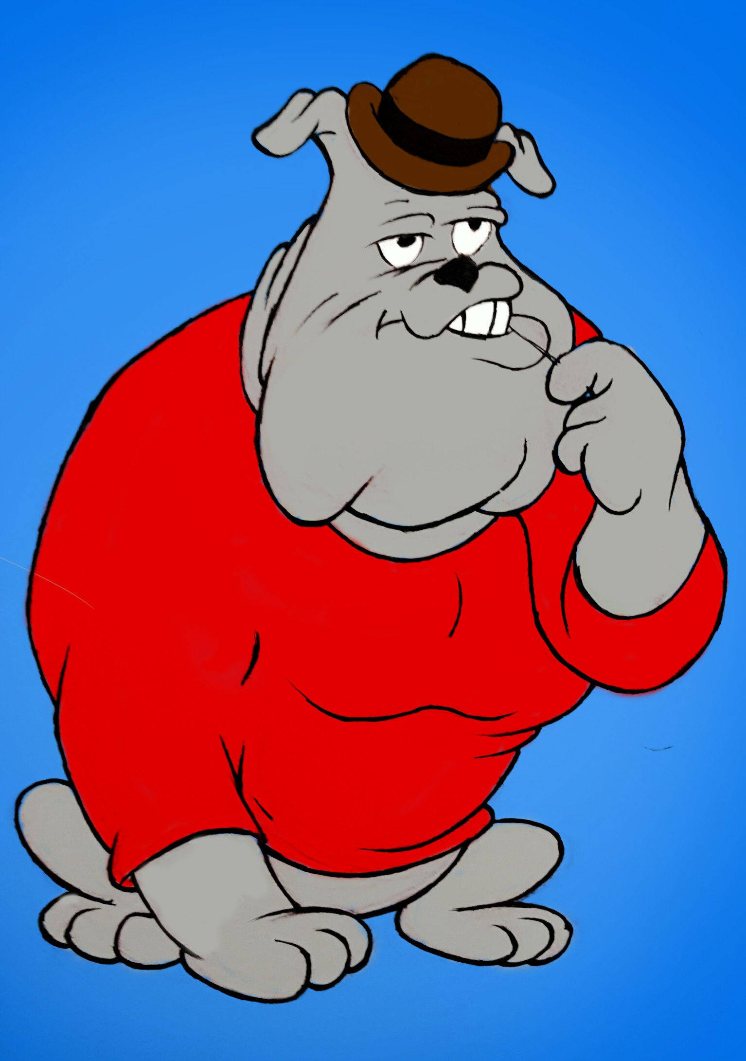 Foghorn Leghorn, cocoșul animat simpatic Fundal