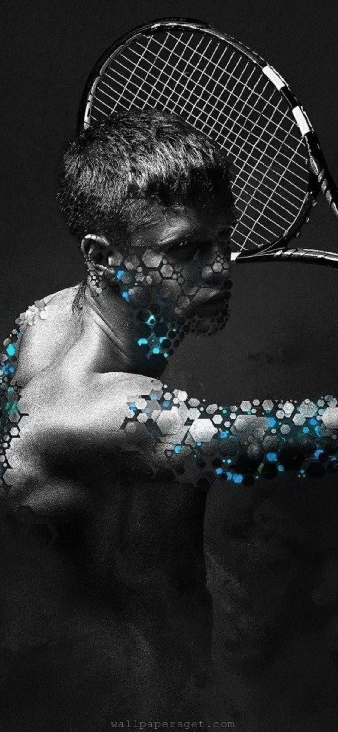 iPhone Xs Badminton Background Fundal