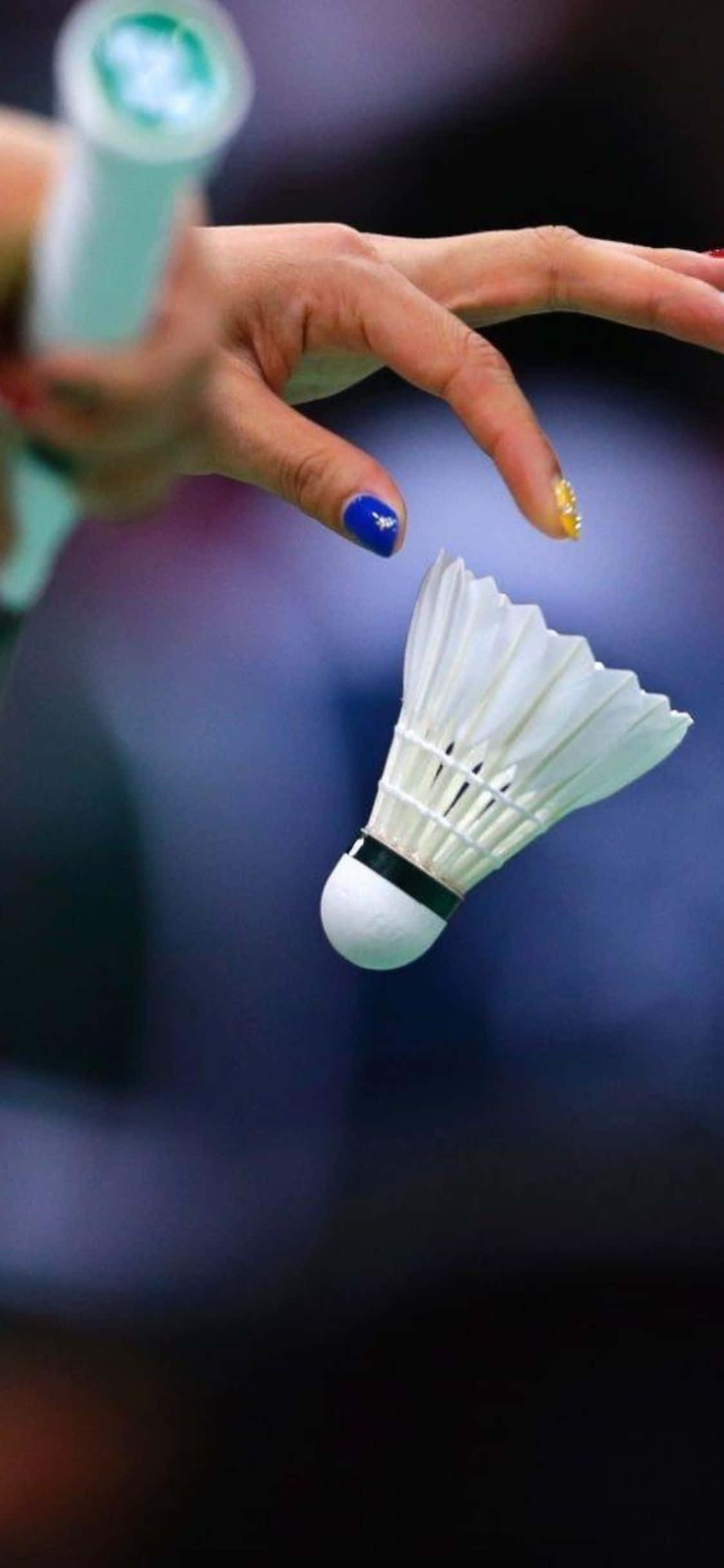 Fond Badminton pentru iPhone XS Fundal