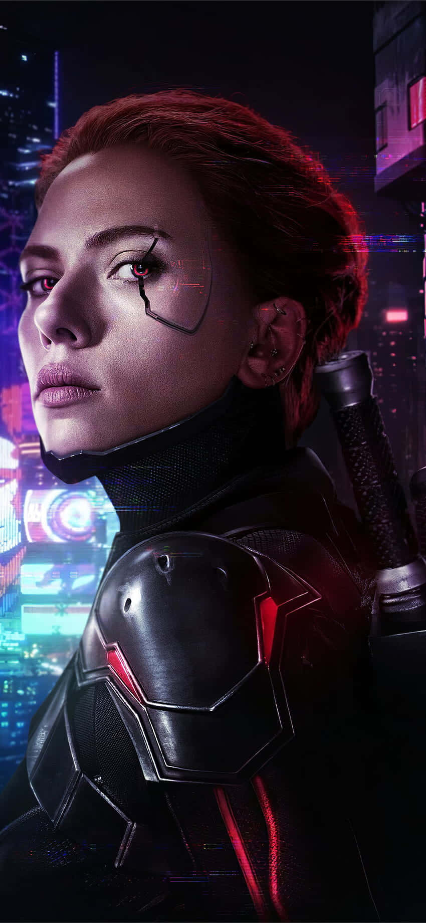 Fond de Ecran Cyberpunk 2077 pentru iPhone X Fundal