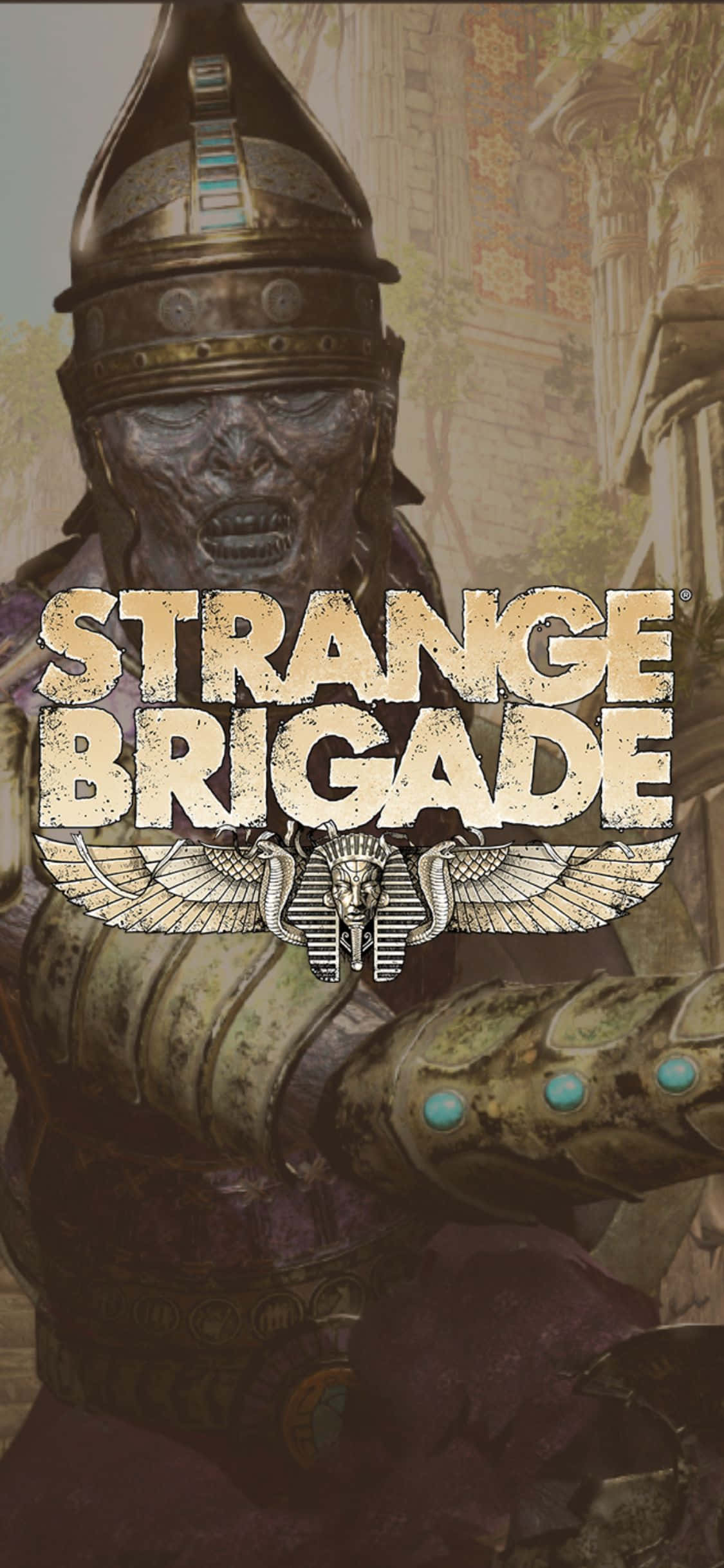 Fond de ecran Armored Skeleton Zombie iPhone X Strange Brigade Fundal