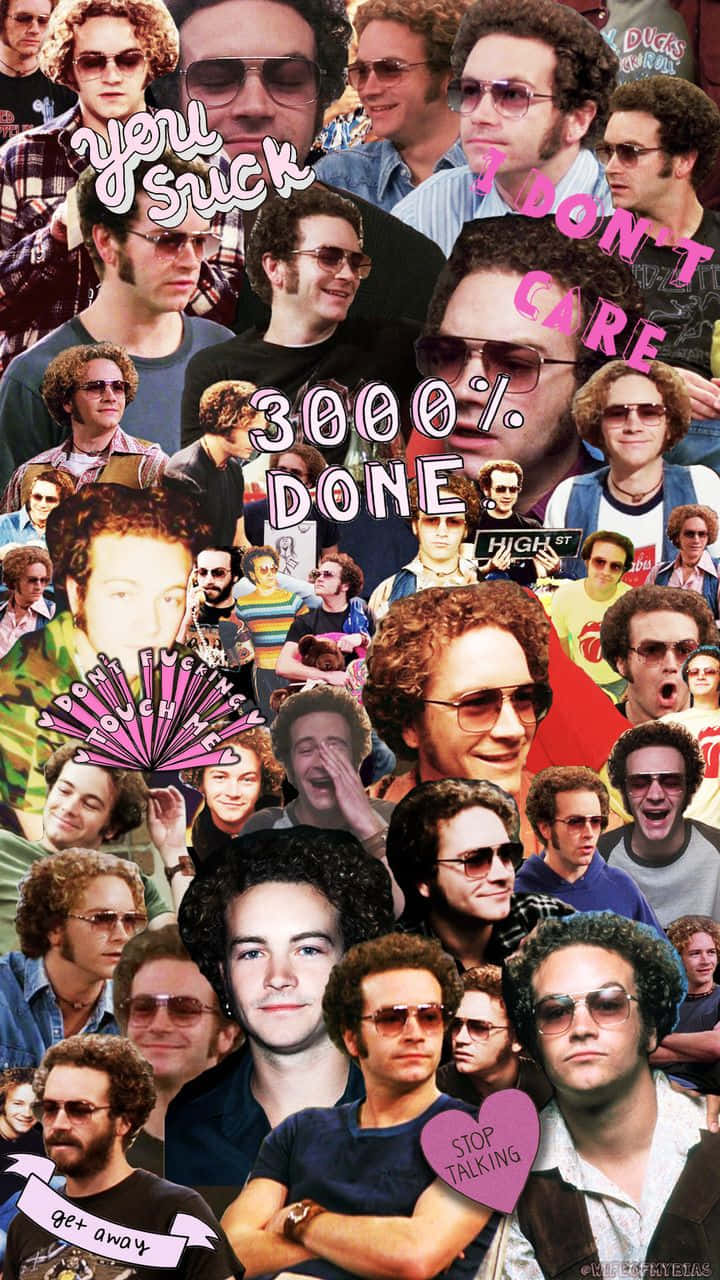 Fond de ecran estetic ani 70 din serialul That '70s Show cu Steve Hyde Fundal