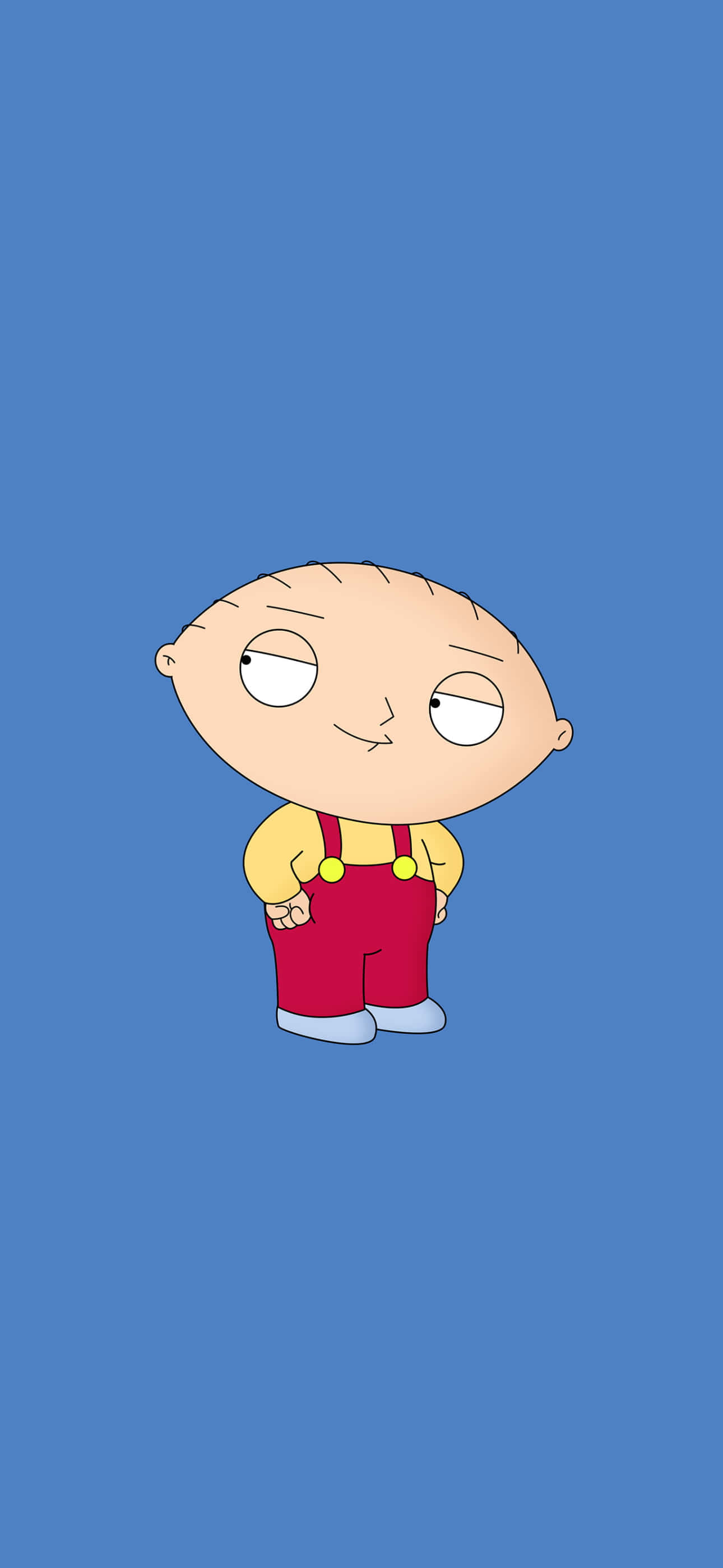 Fond de ecran iPhone cu Stewie Griffin, stil estetic de desen animat Fundal