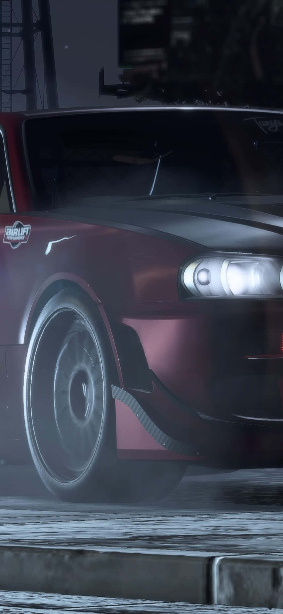 Fond de ecran iPhone Xs Need For Speed Payback Violet Închis Nissan Skyline GT-R Fundal