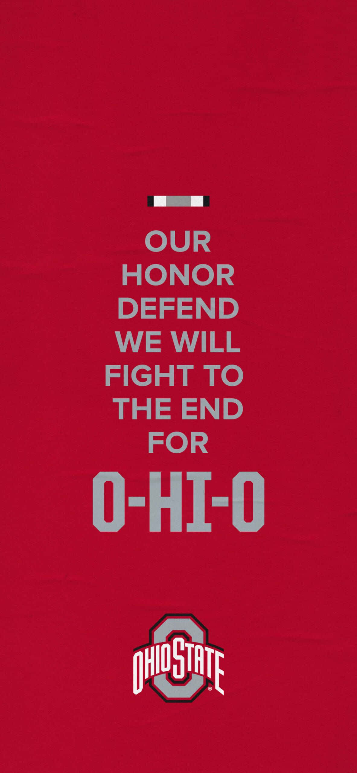 Fond de ecran vibrant Ohio State pentru iPhone Fundal