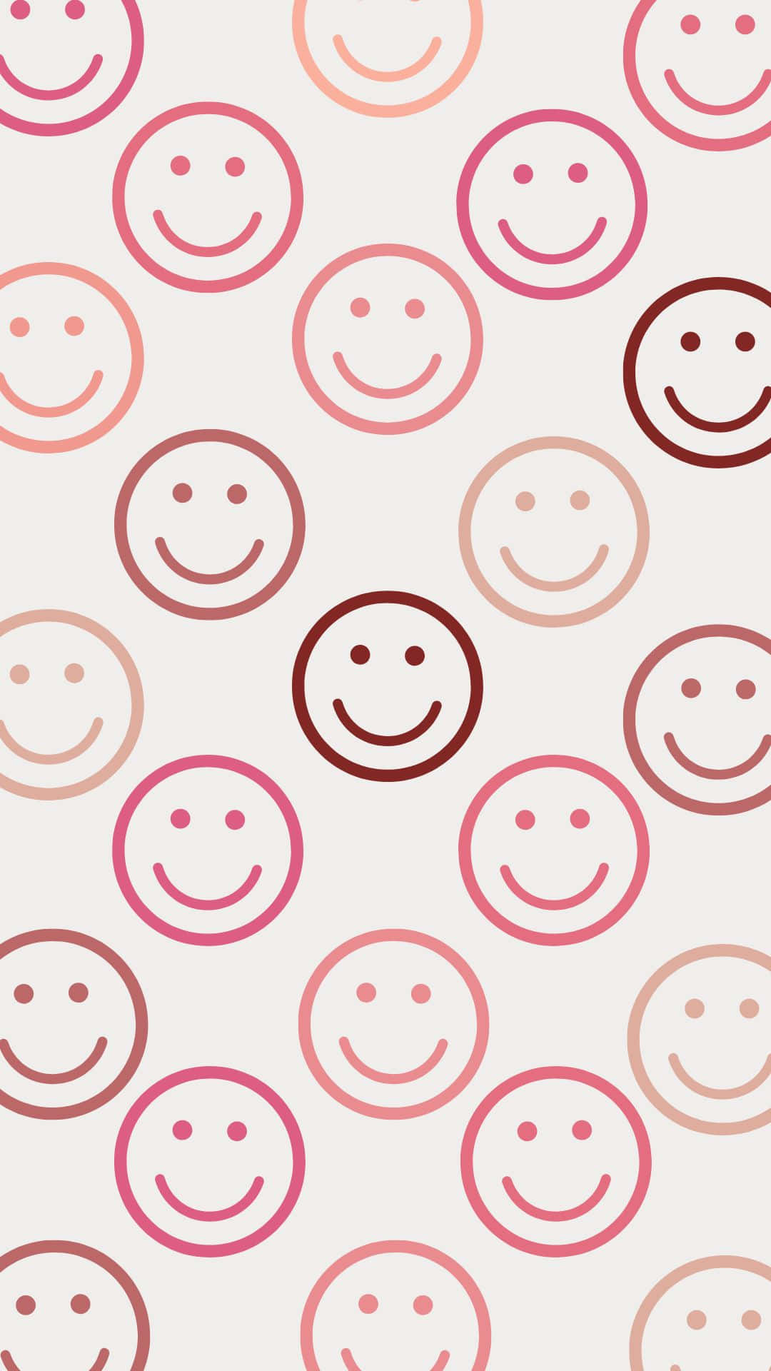 Fond estetic VSCO cu model de smiley Fundal