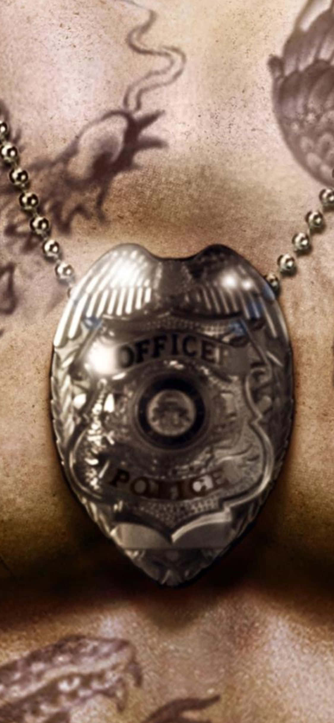 Fond Insignă Colier Sleeping Dogs pentru iPhone XS Fundal