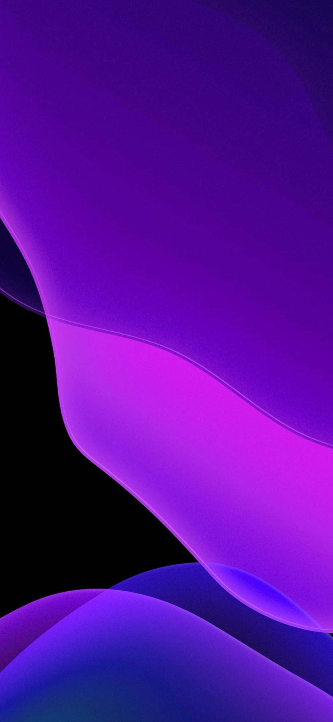 Fond iOS 13 Nuanțe de Violet Fundal
