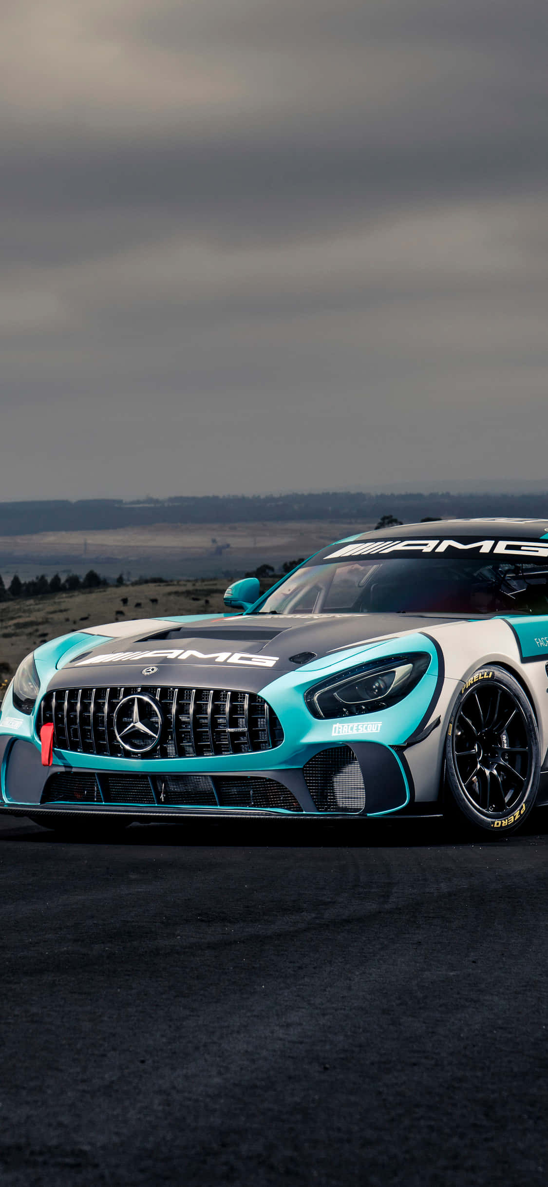 Fundal iPhone X Amg Gt-r Ton AMG GT4 Fundal