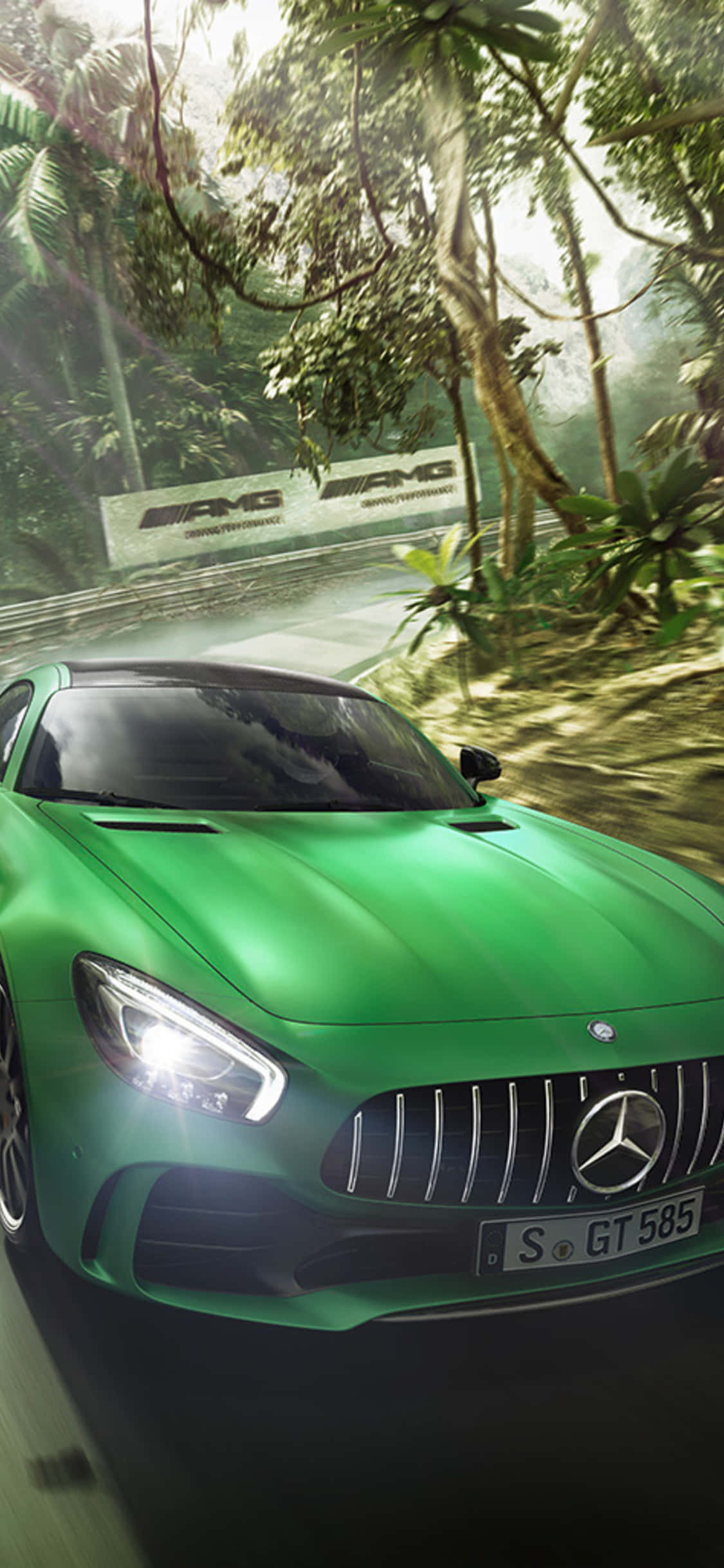 iPhone X AMG GT-R Fundal AMG GT Pe Drum Fundal