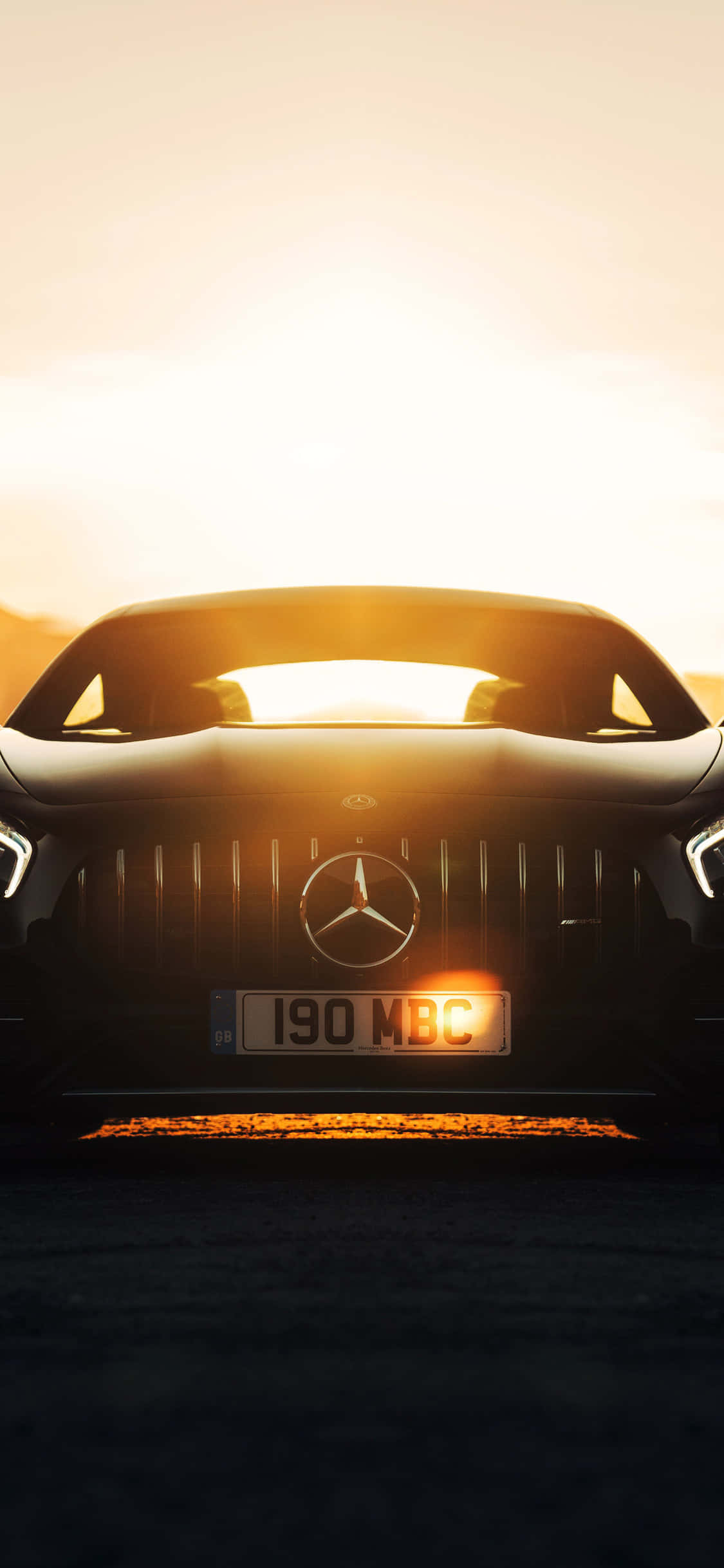 iPhone X Amg Gt-r Fundal în Lu­mi­na Soa­relui Fundal