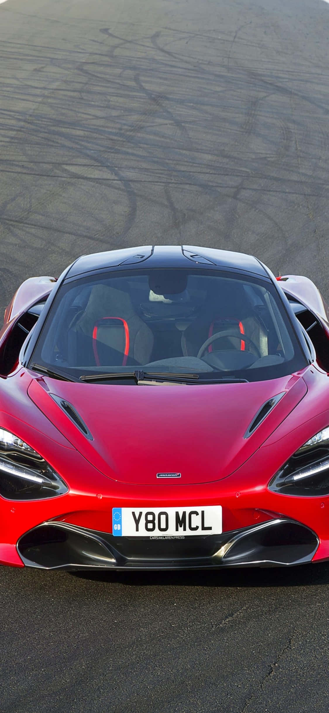 Fundal iPhone X McLaren 720s - Ochi de Scaun Fundal