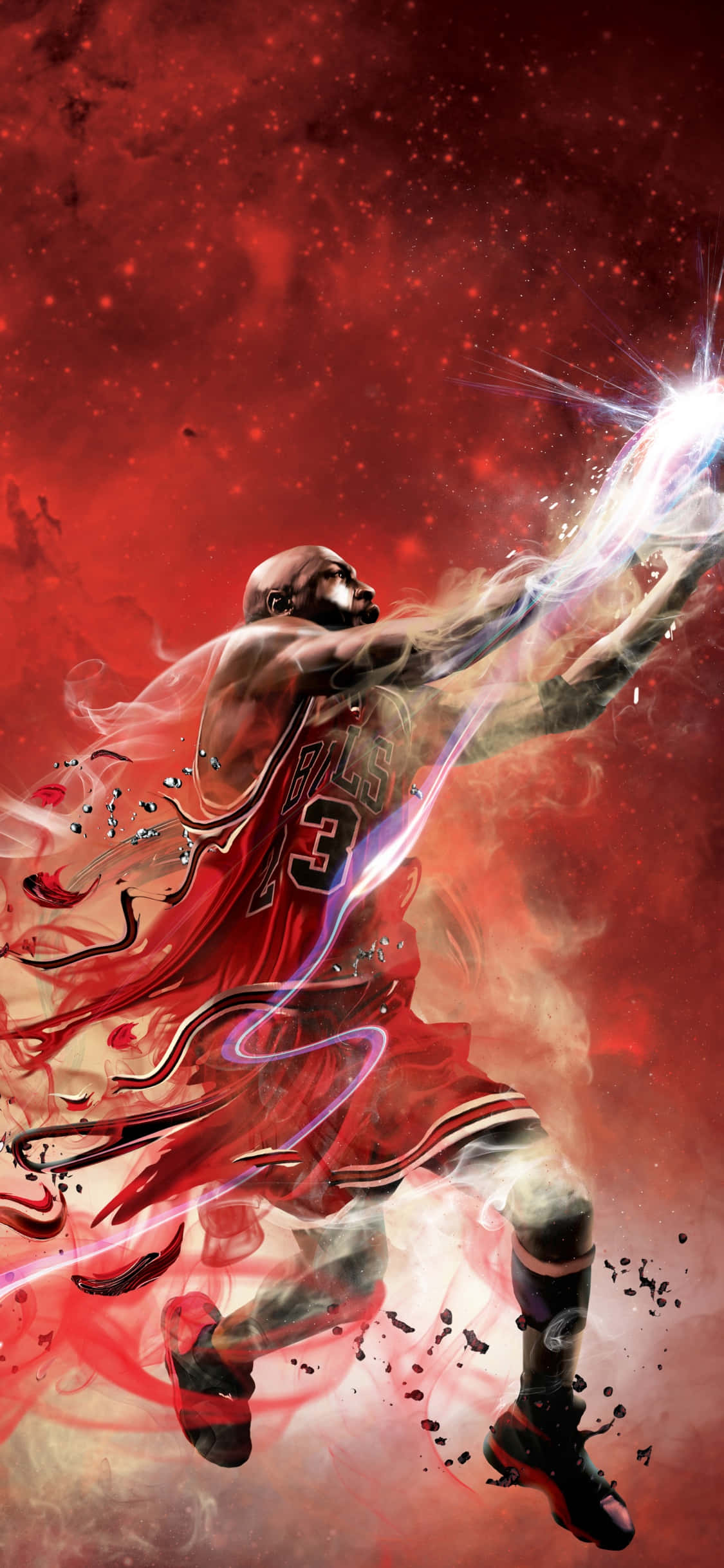 Fond iPhone Xs Basketball Michael Jordan Fundal