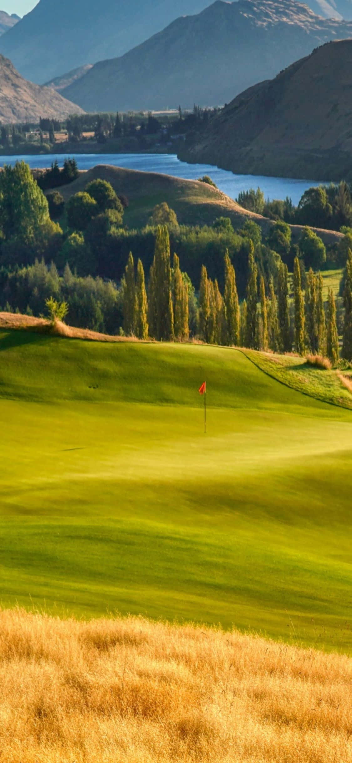 Fond iPhone Xs Golf The Hills Golf Club Fundal