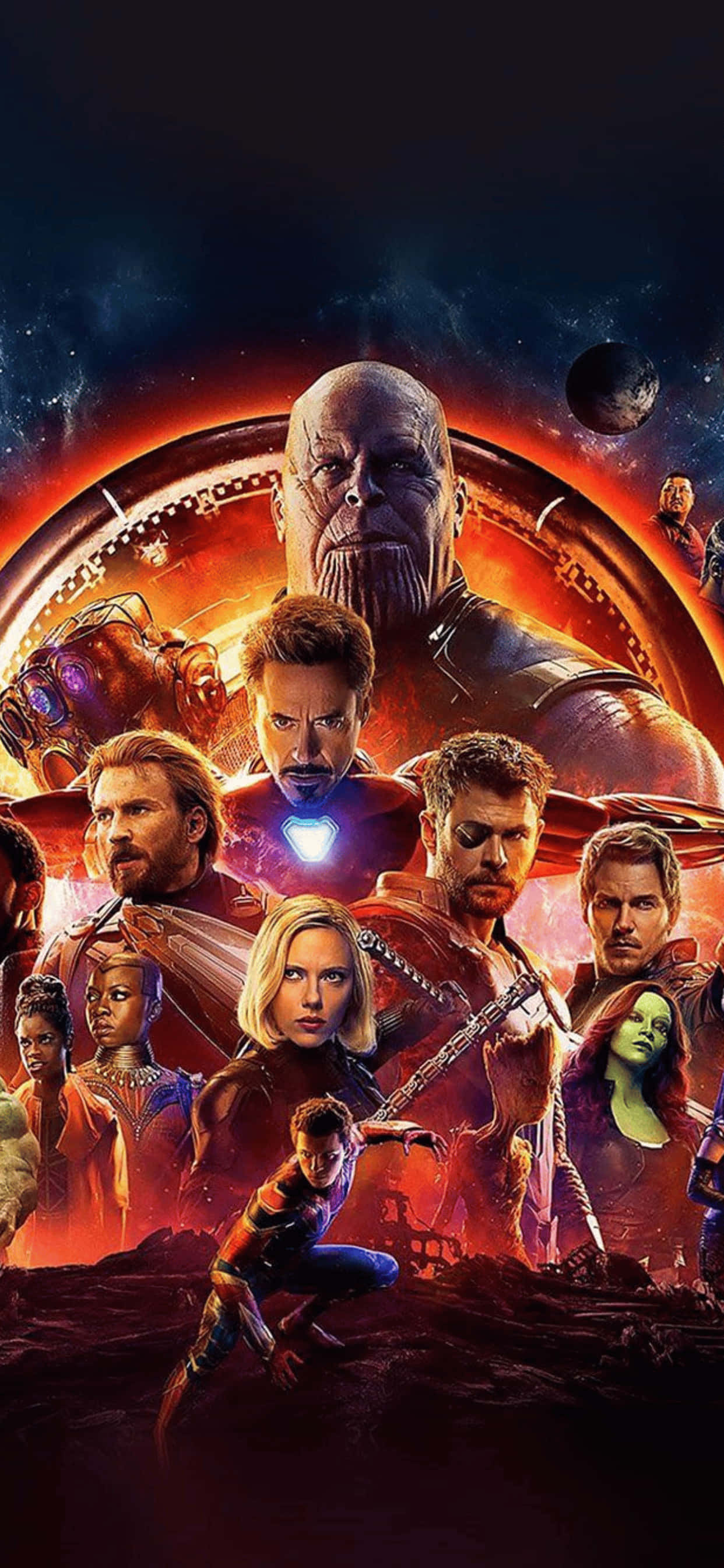 Fundal iPhone XS Max Marvel Avengers: Infinity War Fundal