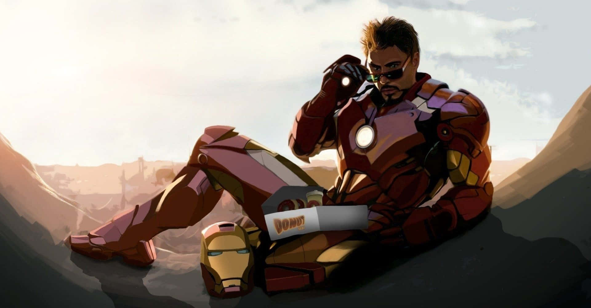 Fond Iron Man Fundal