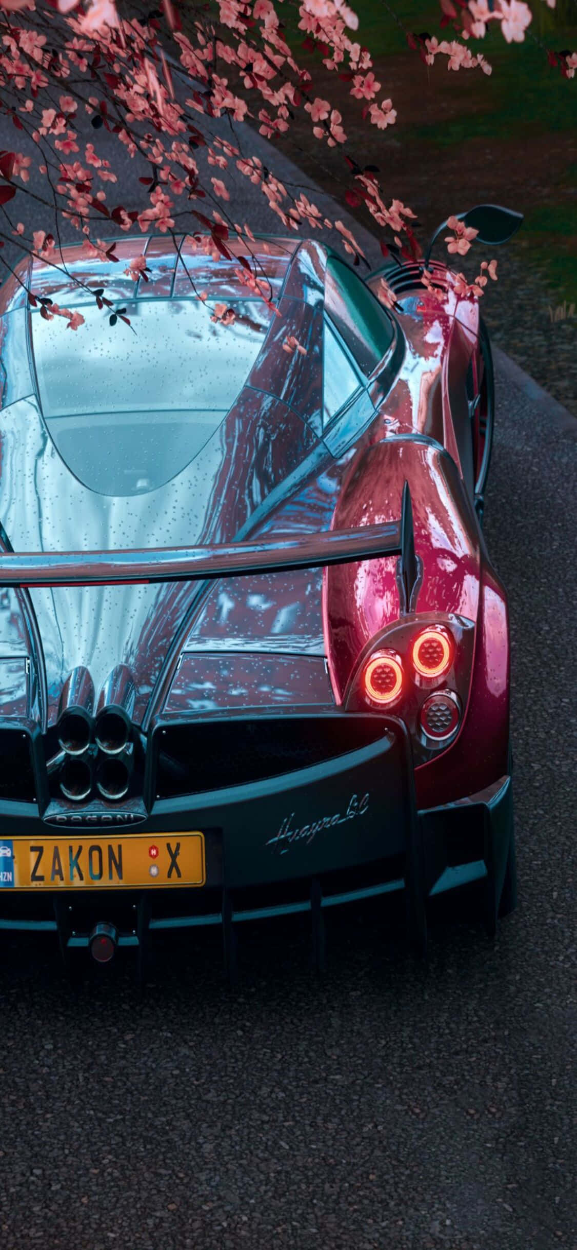 Fond Pagani Huarya iPhone X Forza Motorsport 7 Fundal