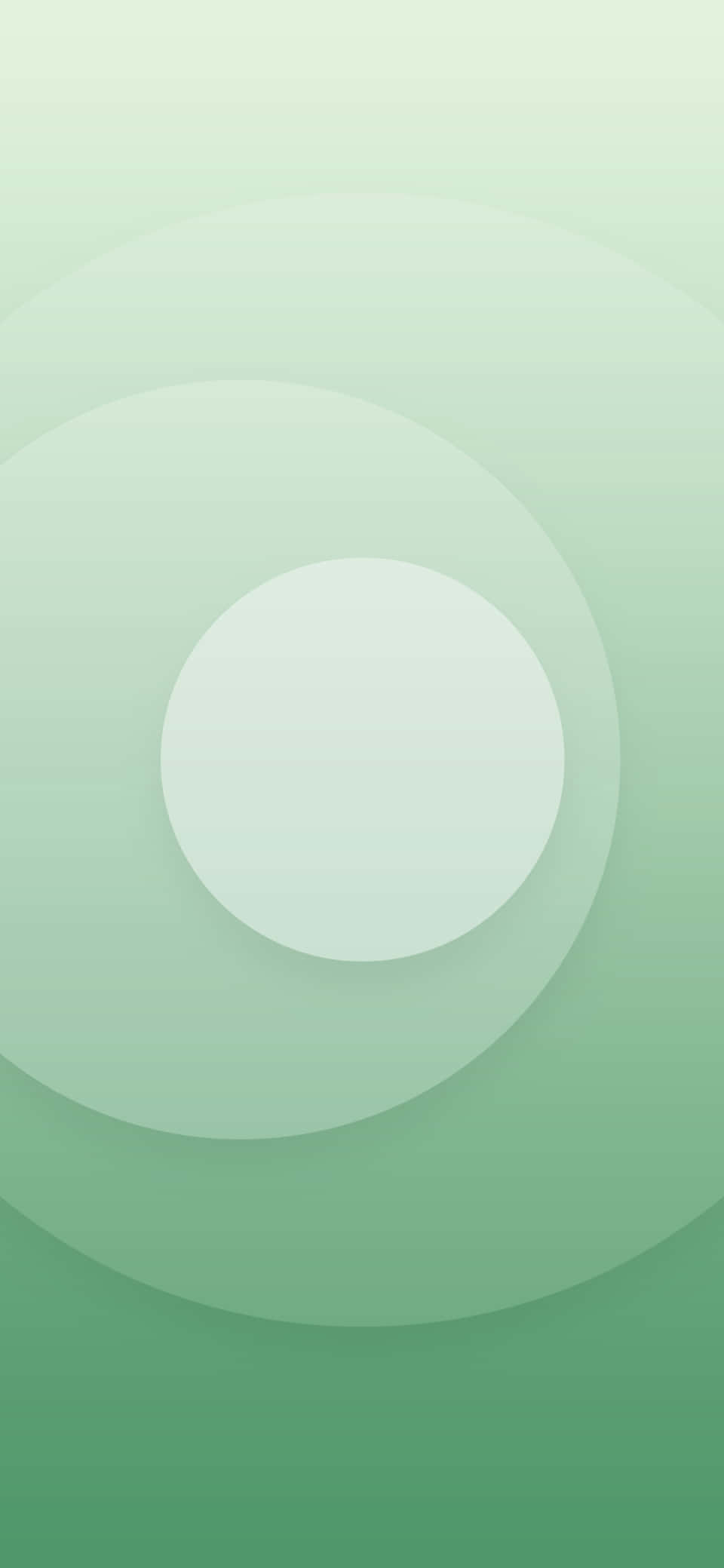 Fond verde pastel cu cerc alb Fundal