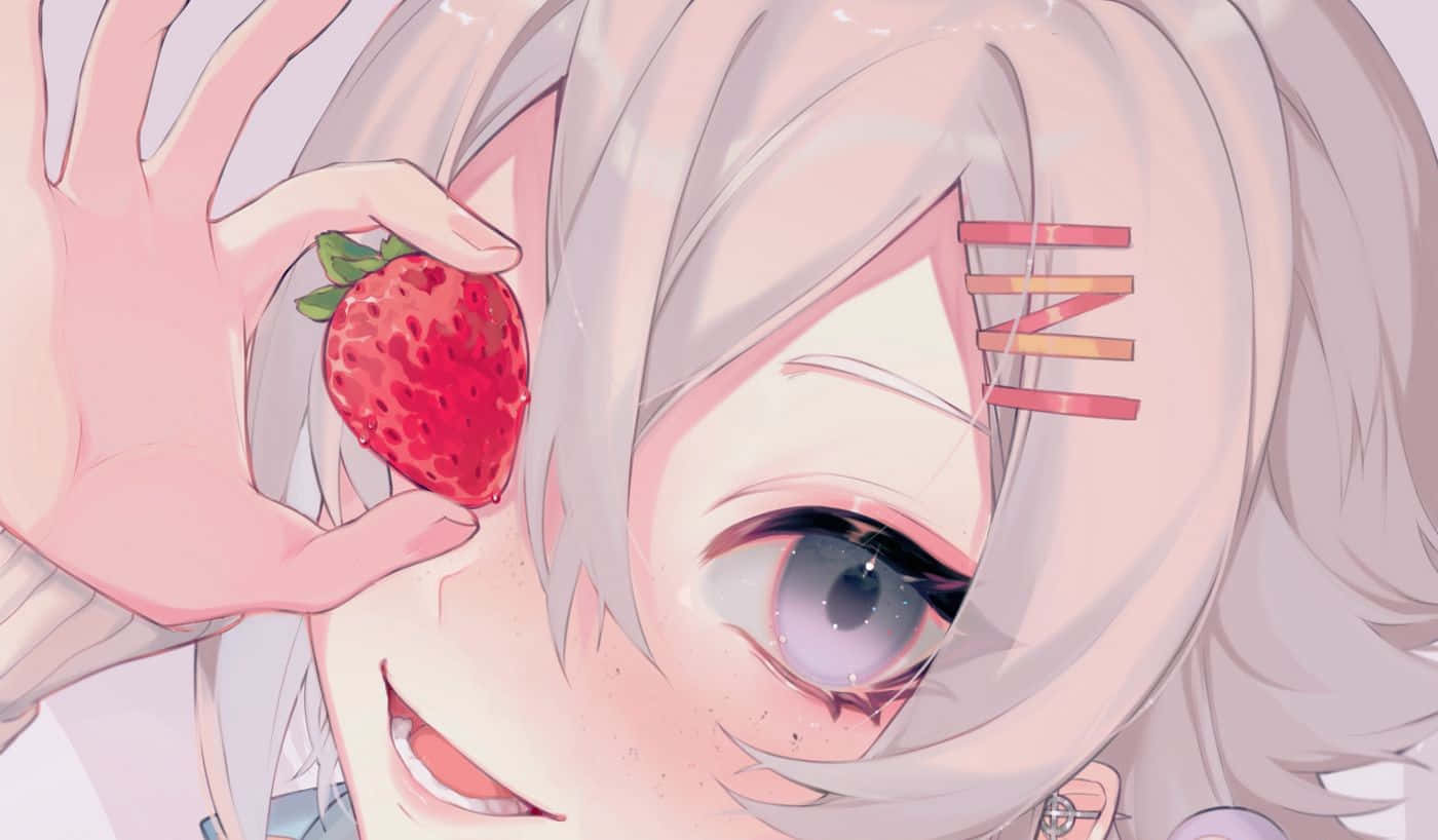 Fonduri de ecran anime estetice roz Fundal