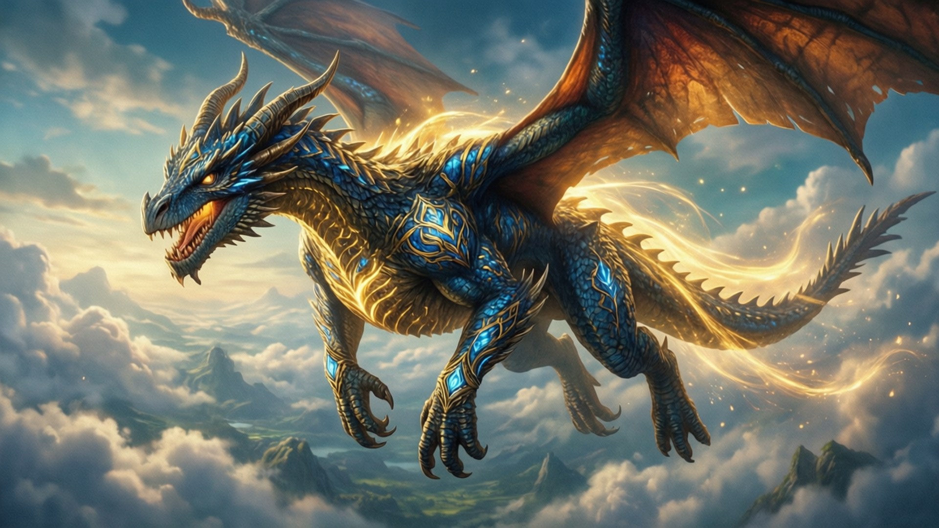 Forma de Dragon a lui Zelda Fundal