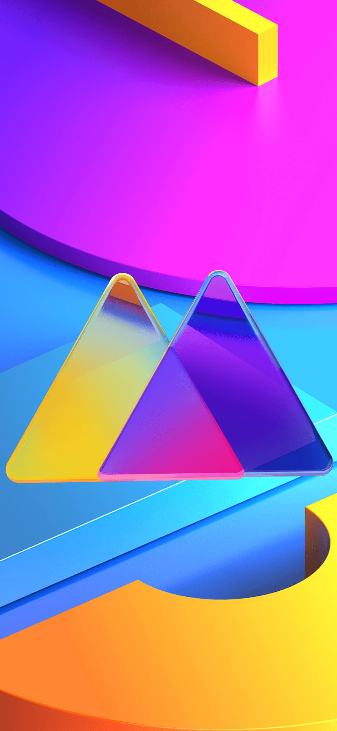 Forme Abstracte Samsung Mobile Fundal