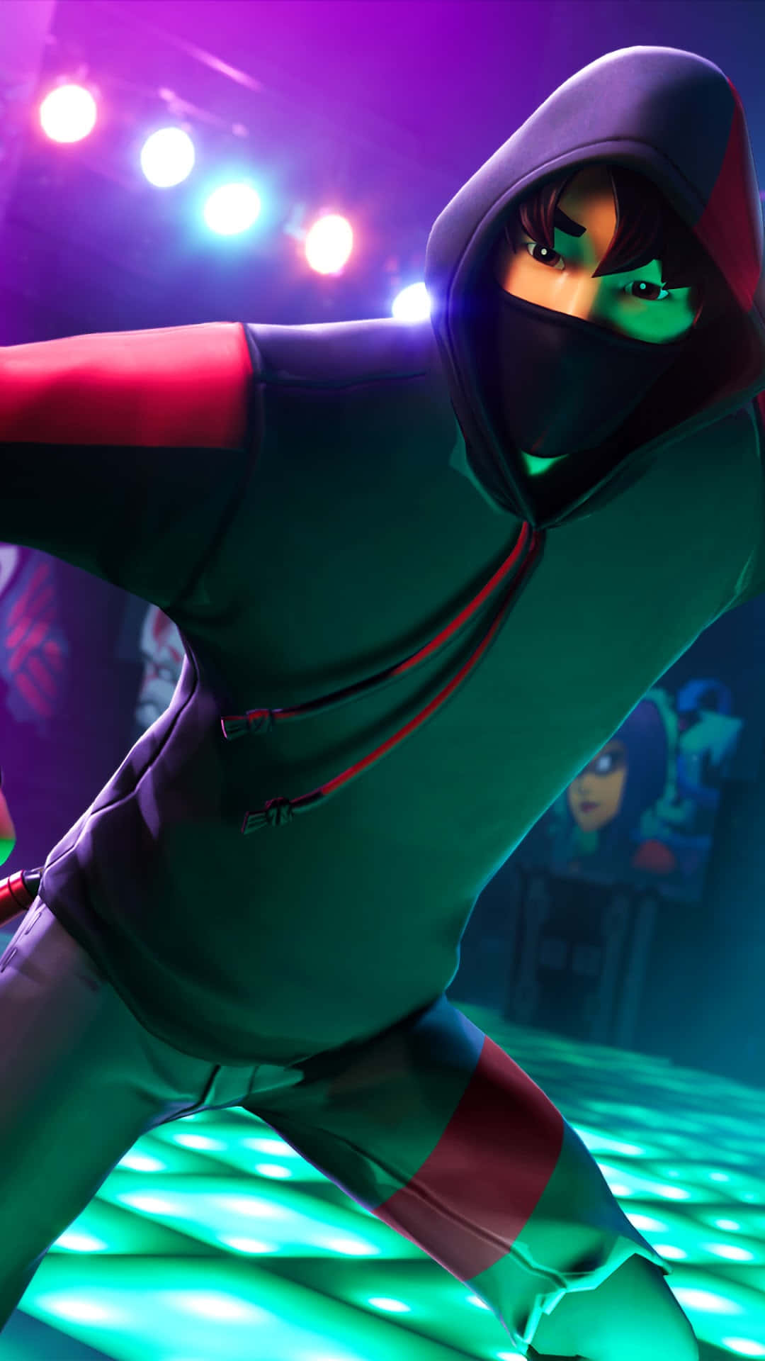 Fortnite Galaxy Gura Acoperită Fundal