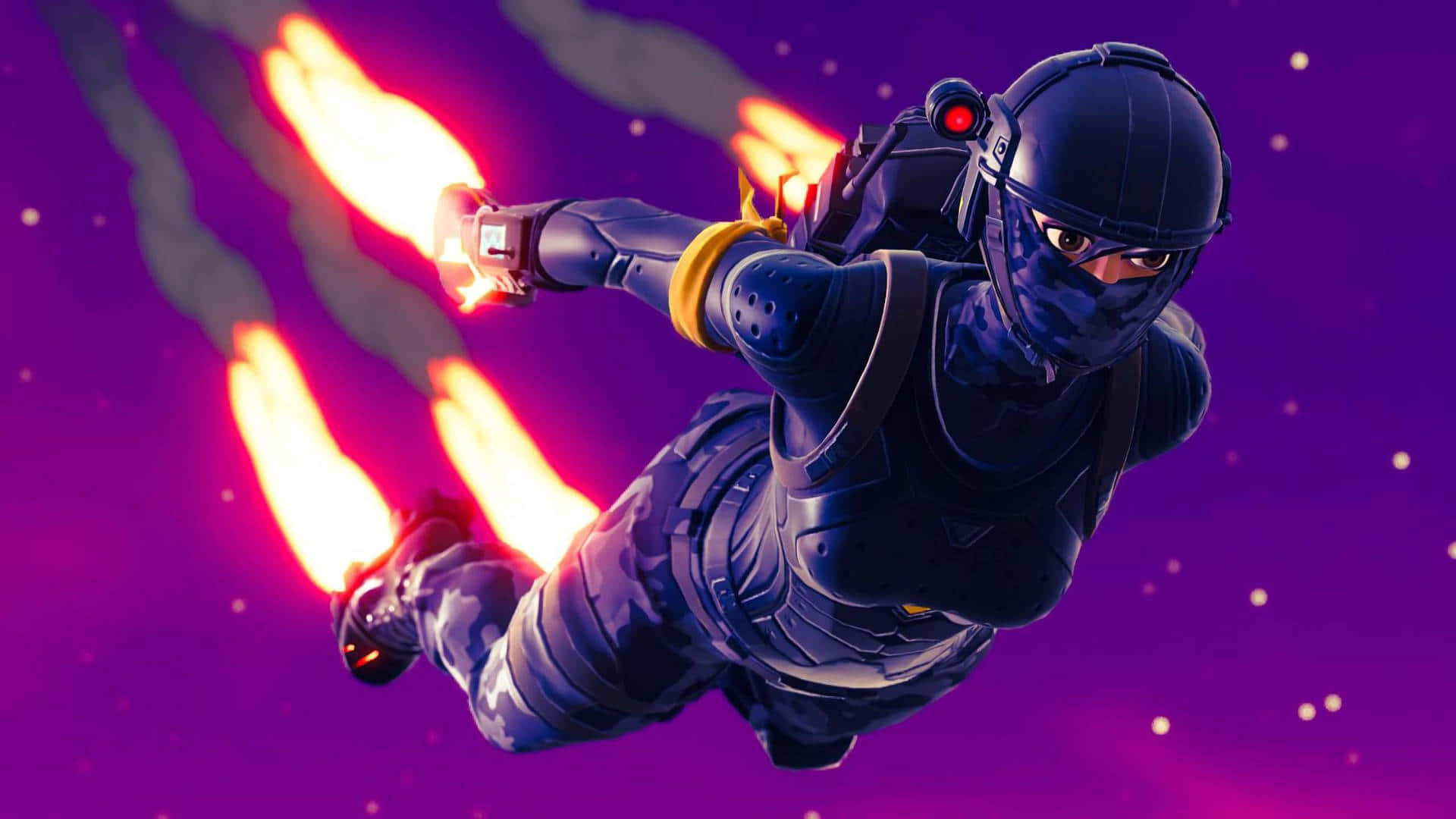 Fortnite Kuno Sărind în Jos Fundal