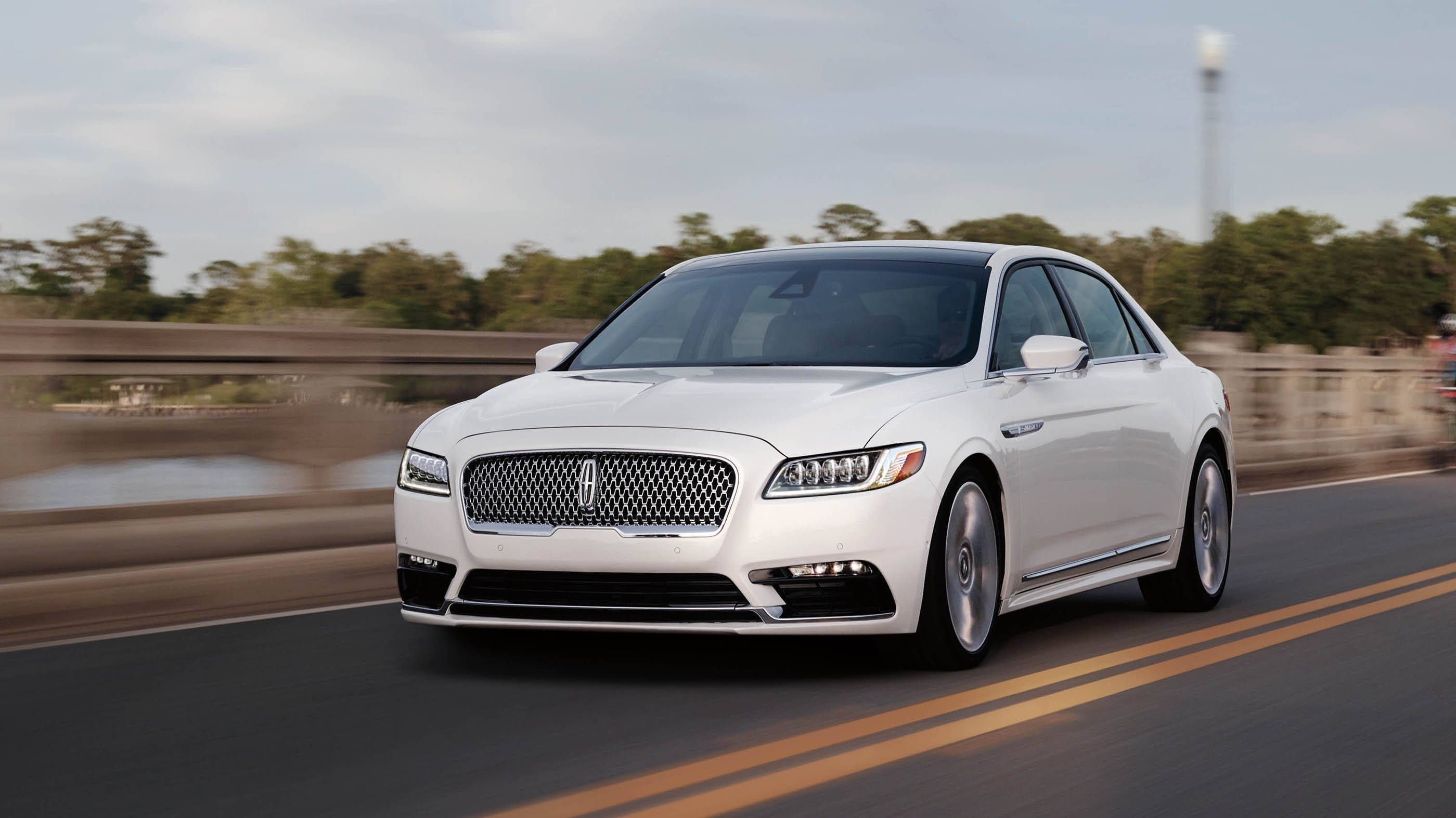 Fotografie Dinamică Mașină Lincoln Continental Fundal