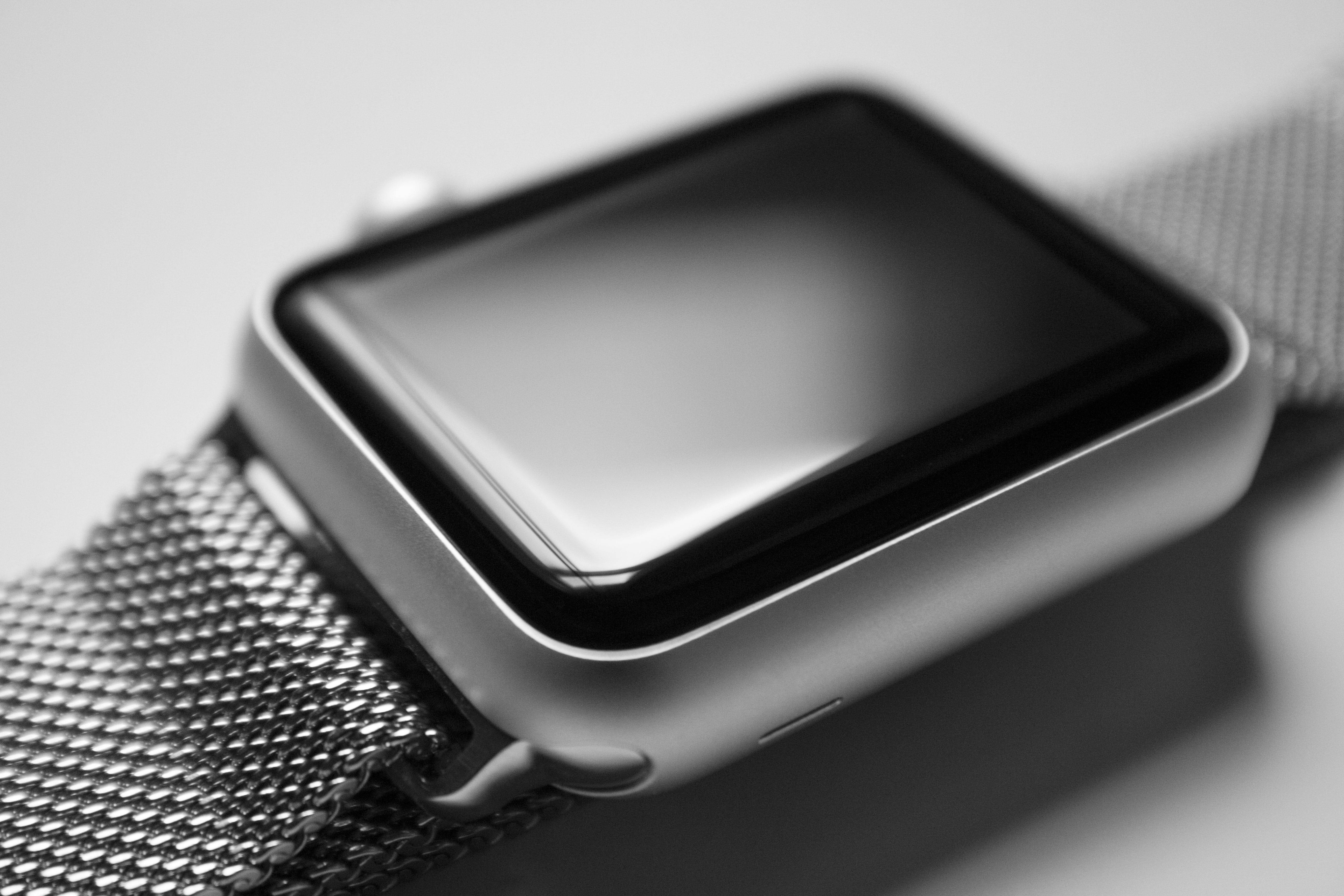 Fotografie macro Apple Watch Fundal