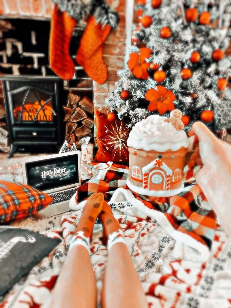 Fotografii de Crăciun estetice Fundal