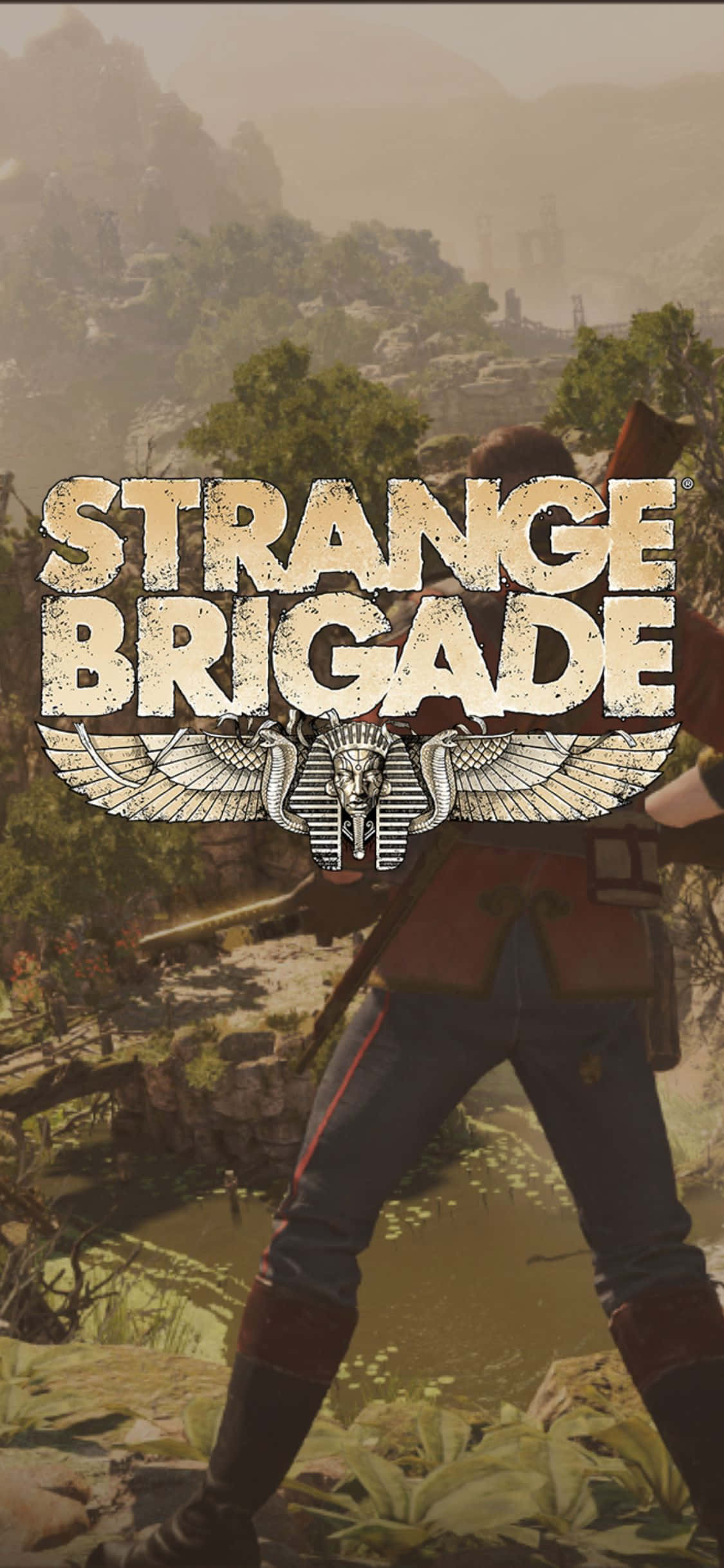 Frank Fairburne iPhone X Strange Brigade fundal