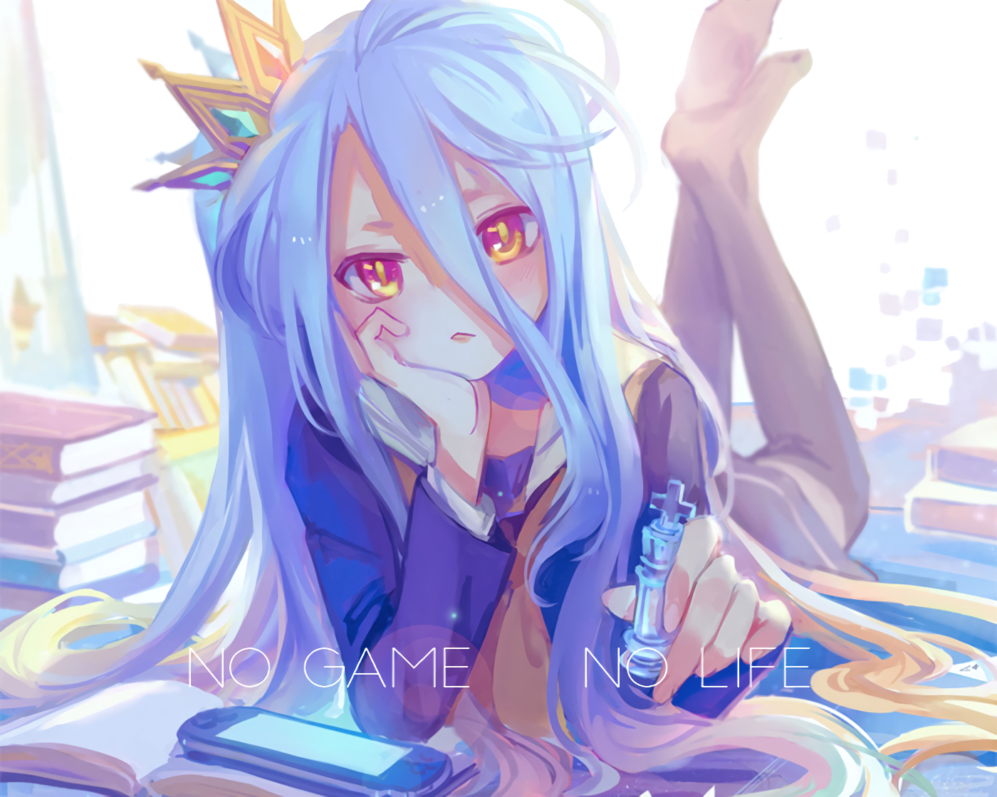 Frați Minunați Cucerind o Lume Virtuală - No Game No Life Fundal