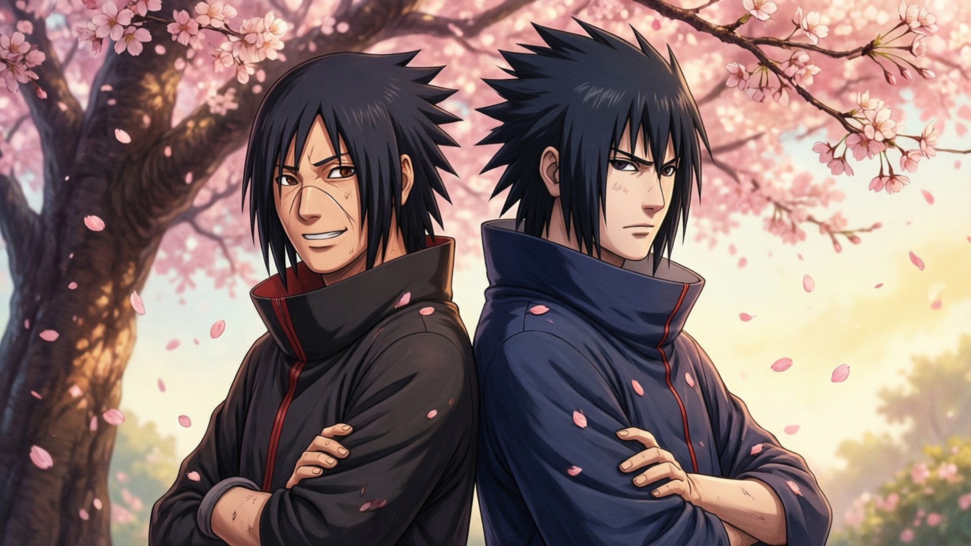 Frații Uchiha Reunite Fundal