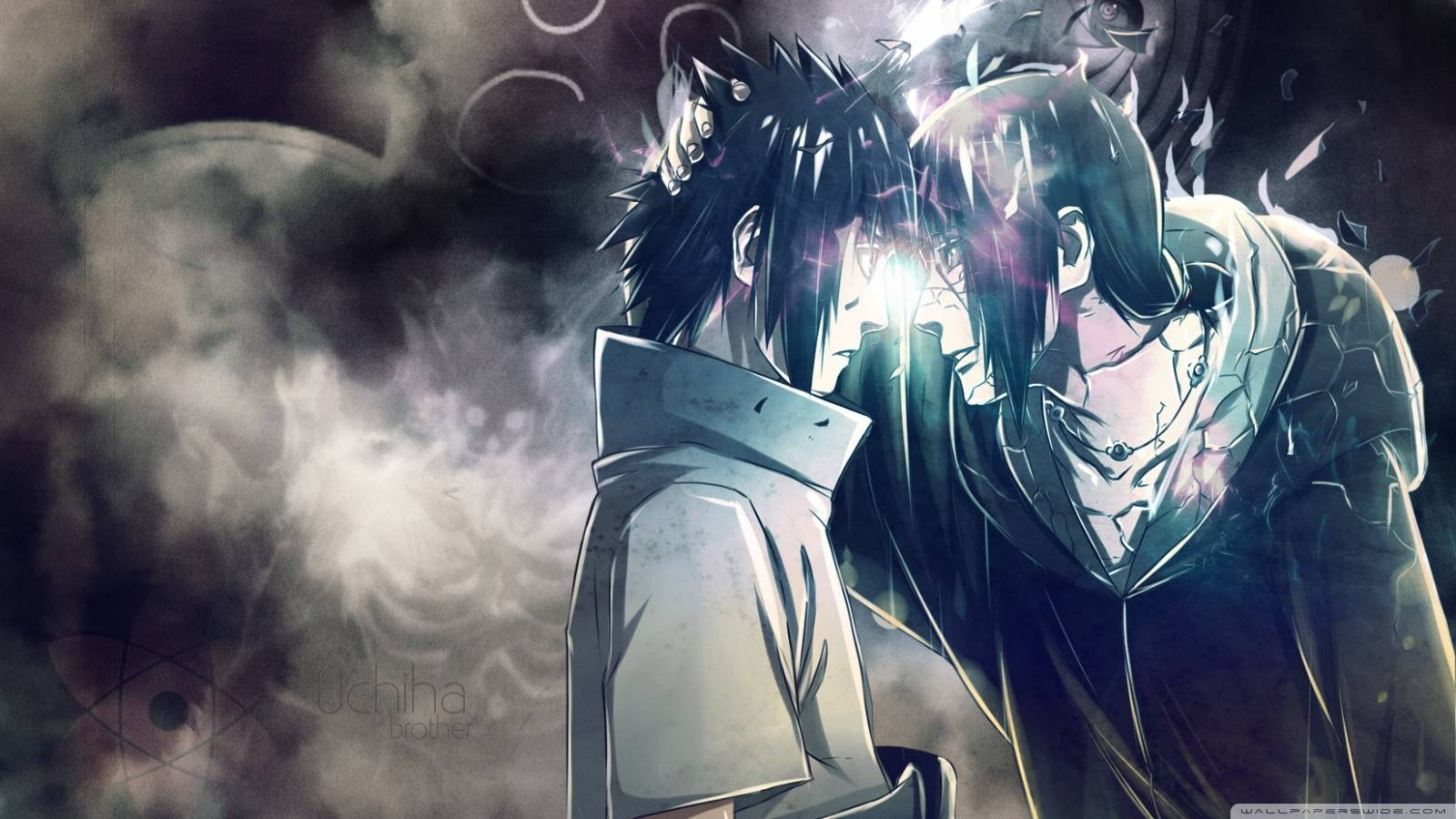 Frații Uchiha: Sasuke și Itachi Fundal