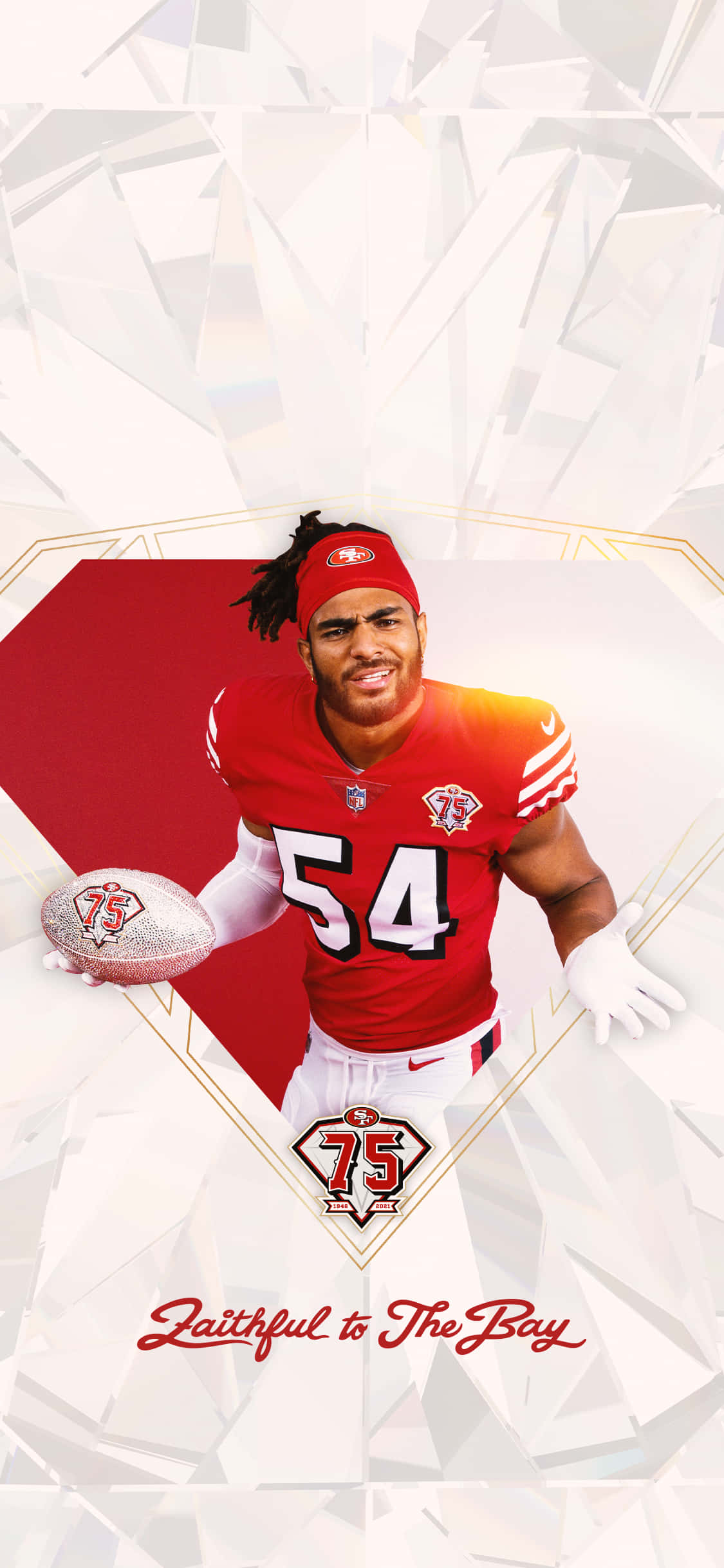 Fred Warner American Football Edit Fundal