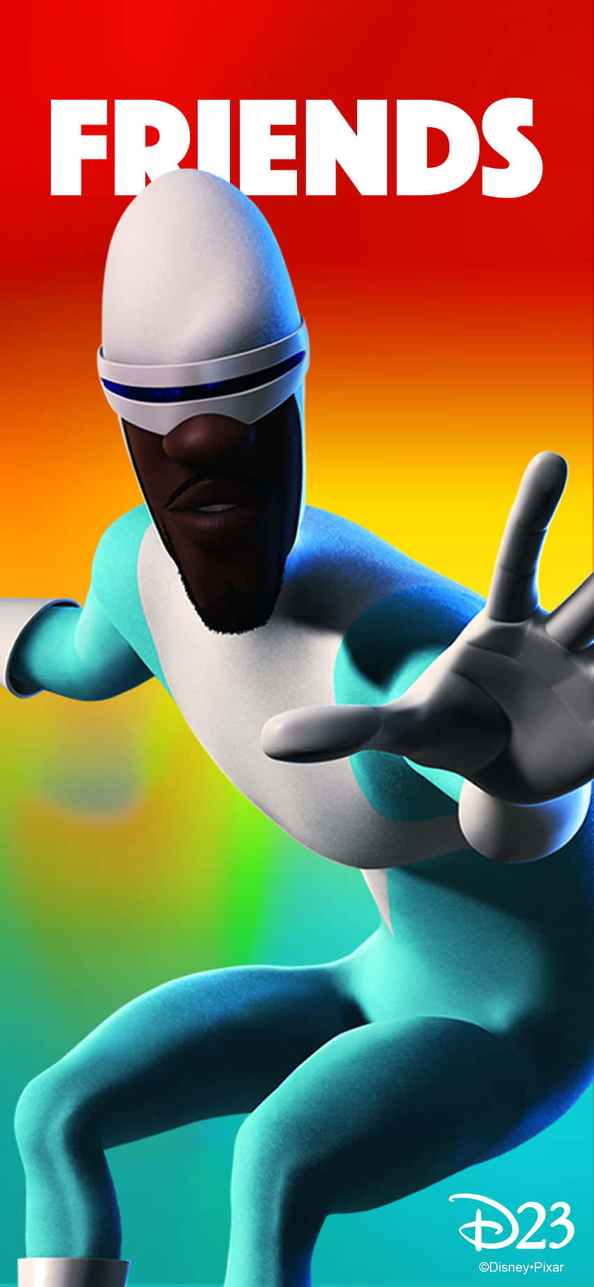 Frozone Drăgută Potrivire Perfectă Ecran de Pornire Idee pentru Prieteni Fundal