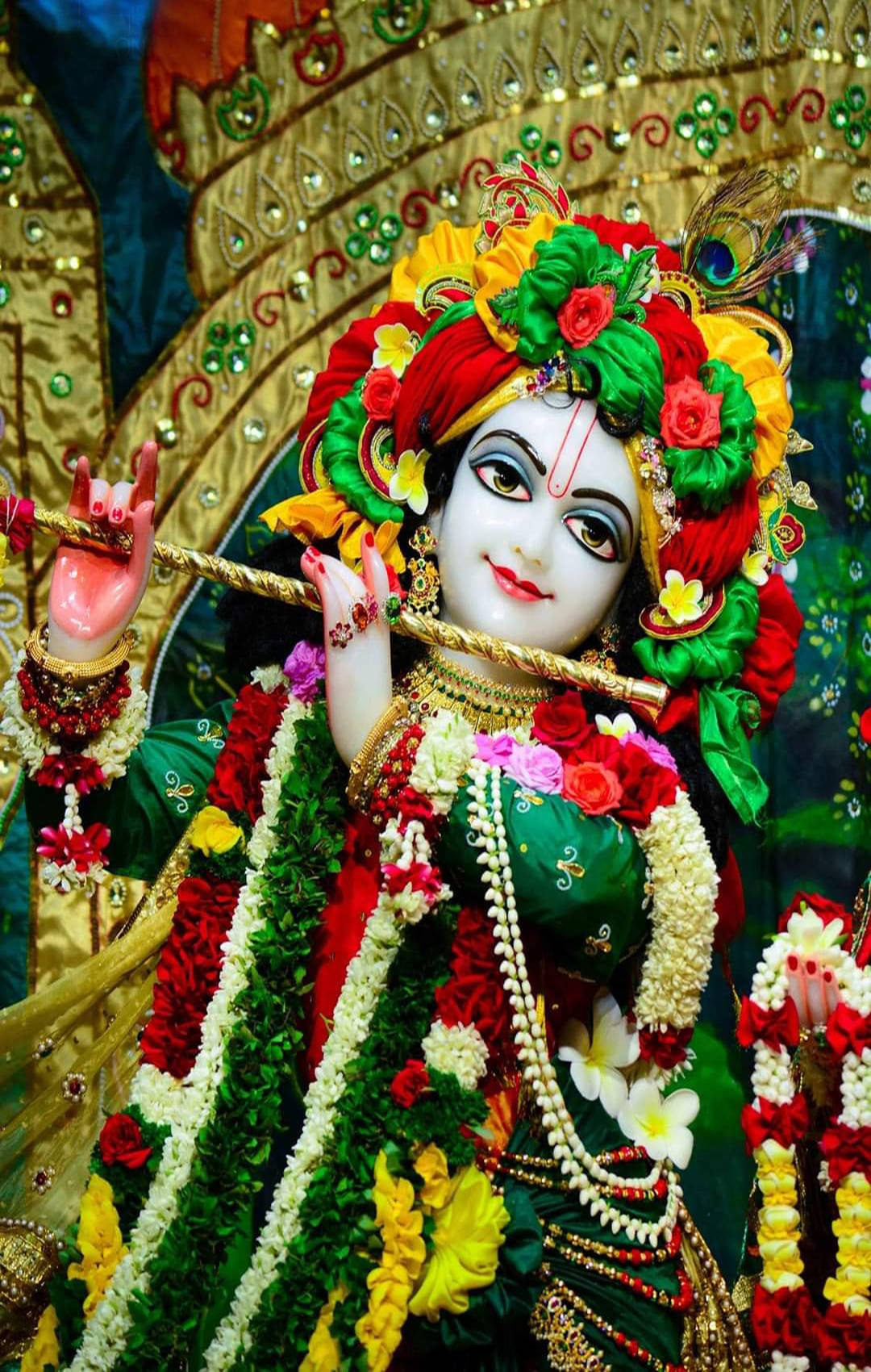 Frumosul Krishna Dumnezeu Spiritual Fundal