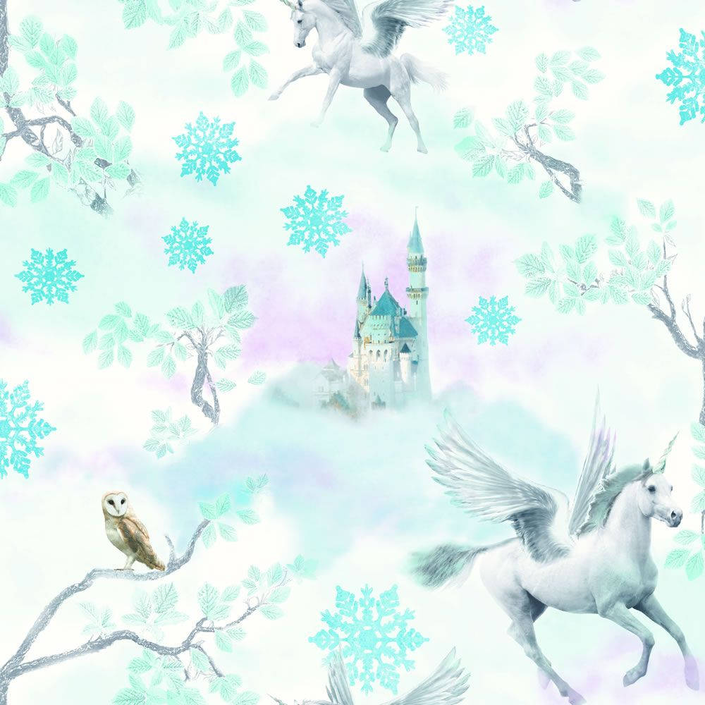 Frumusețea mistică a unui unicorn Fundal