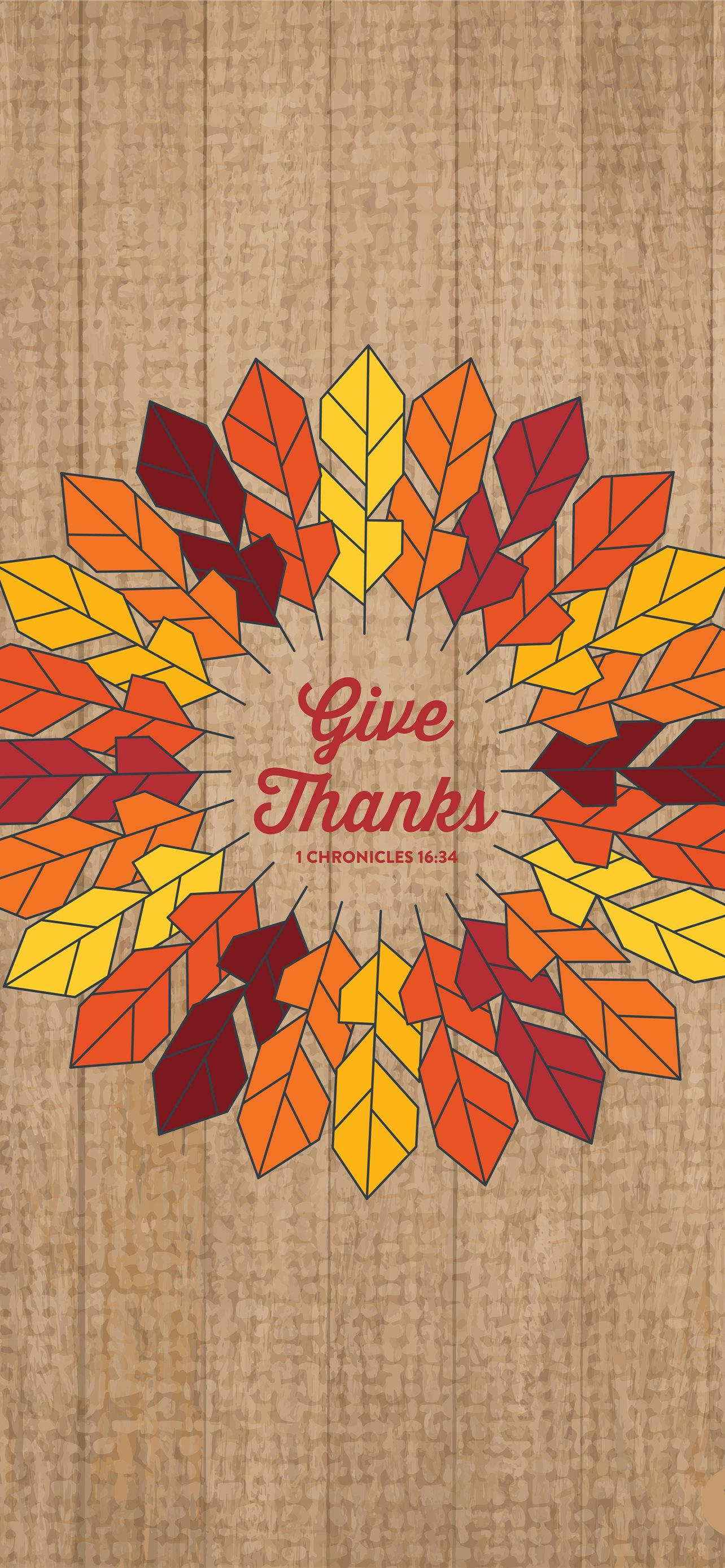 Frunze de Toamnă iPhone Thanksgiving Fundal