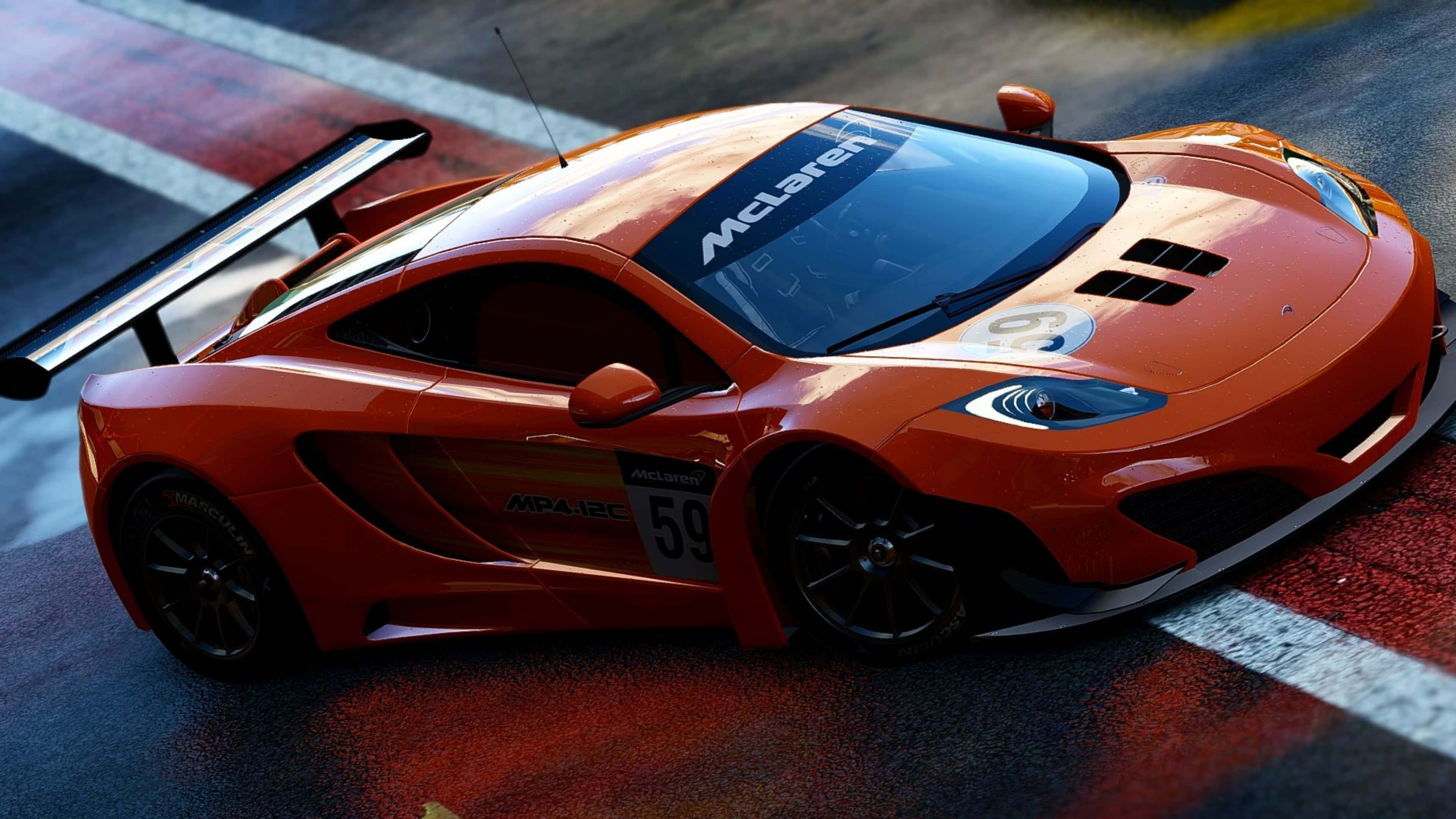 Fundal 4K Project Cars McLaren 12C Cupru Fundal