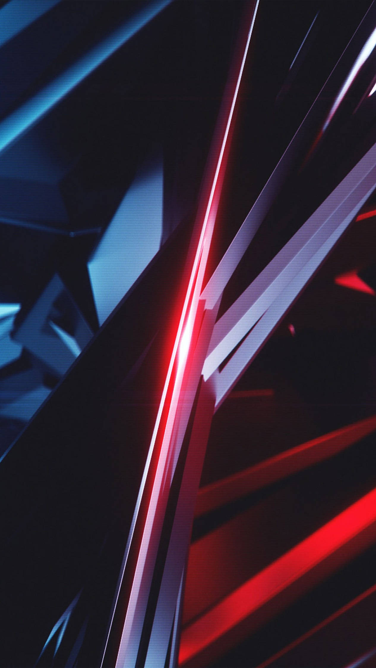 Fundal Abstract Neon Rosu Metalic cu Logo Android Abstract în Calitate 4K Fundal