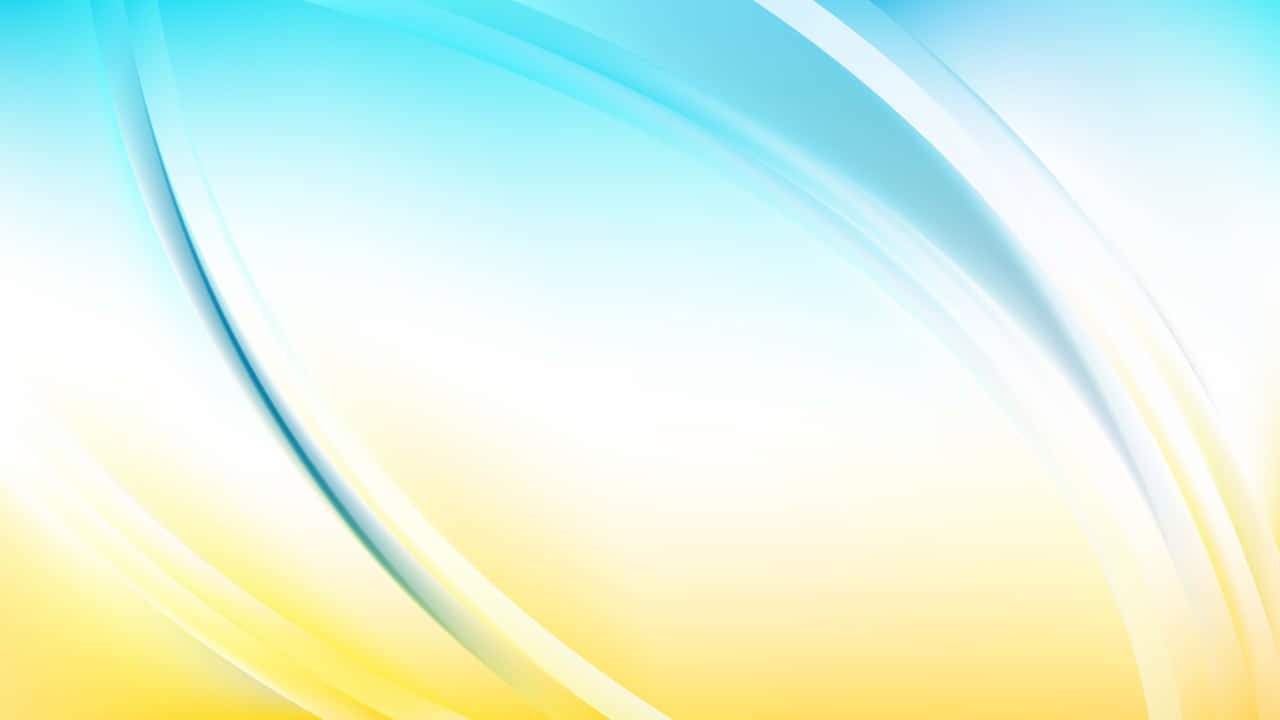 Fundal albastru și galben cu design în spirală Fundal