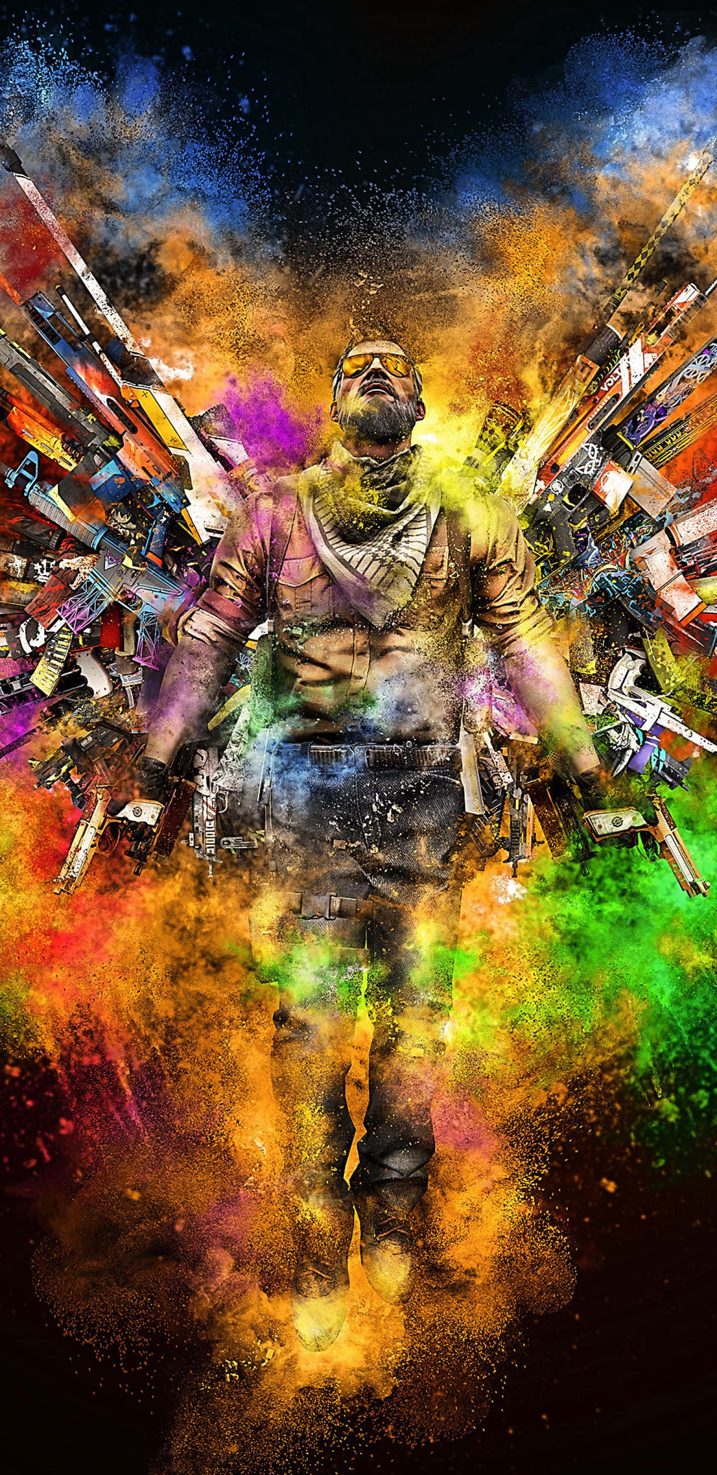 Fundal Android Counter-strike Global Offensive Terorist cu Aripile Armei Fundal