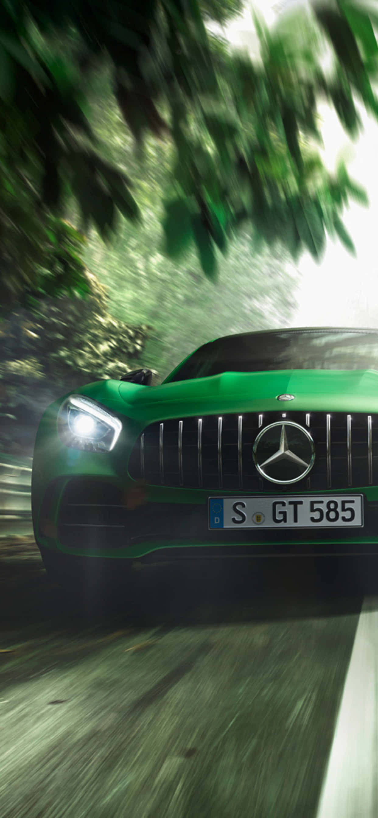 Fundal Android Verde Amg Gt-r Fundal