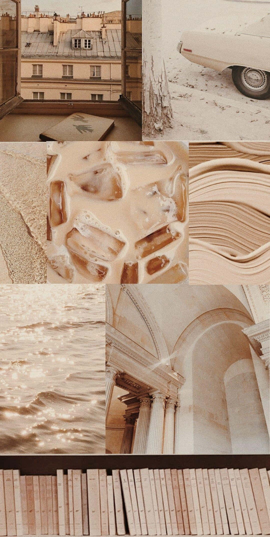 Fundal Beige Abstract Estetic Fundal