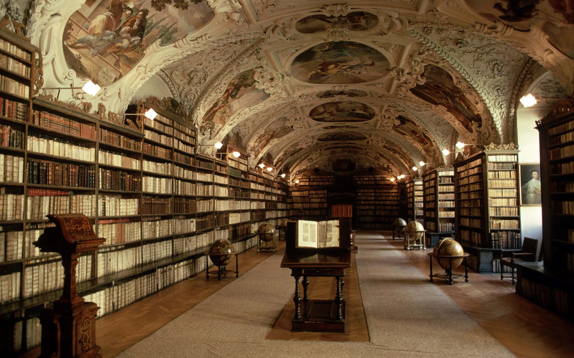 Fundal Biblioteca Națională a Cehiei Fundal