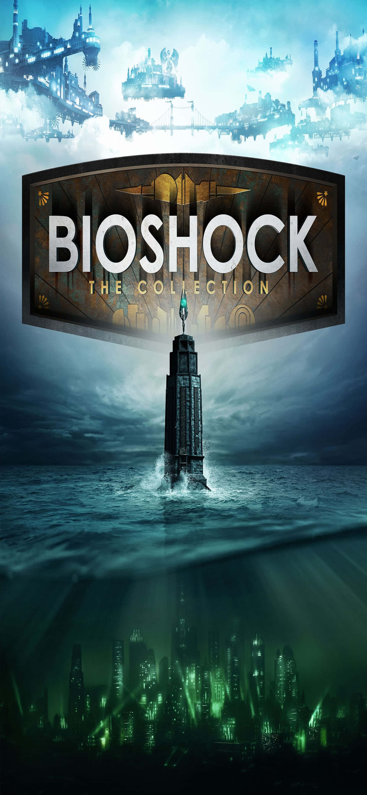 Lumea Bidimensională iPhone Xs Max Bioshock Infinite Fundal